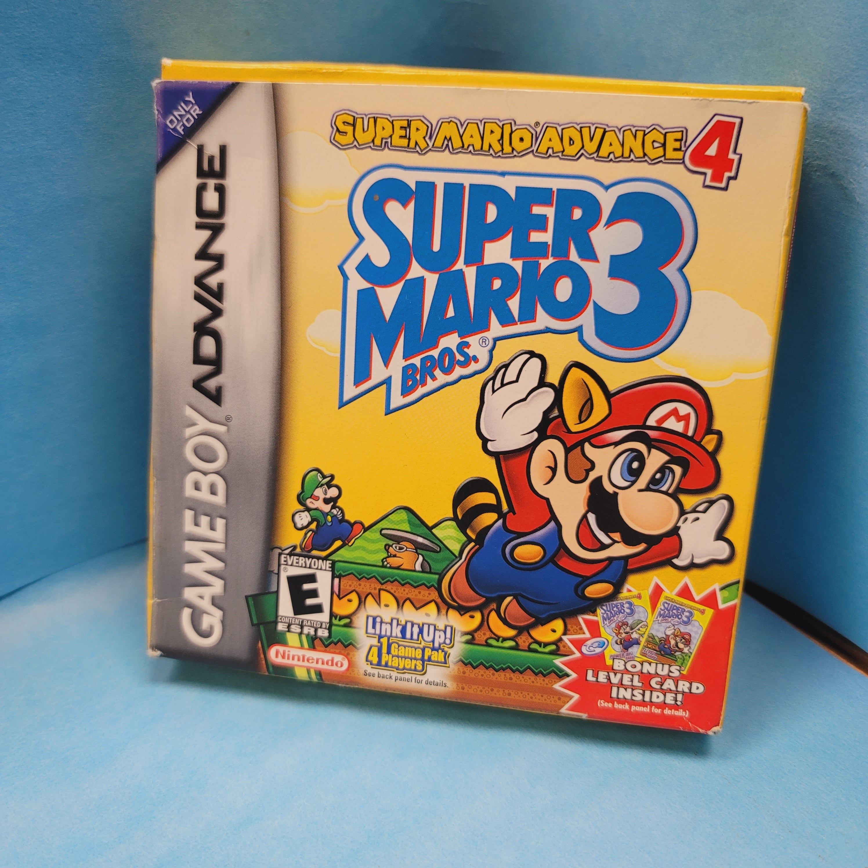 GBA - Super Mario Advance 4 Super Mario Bros 3 (Complete in Box / A / With  Manual)