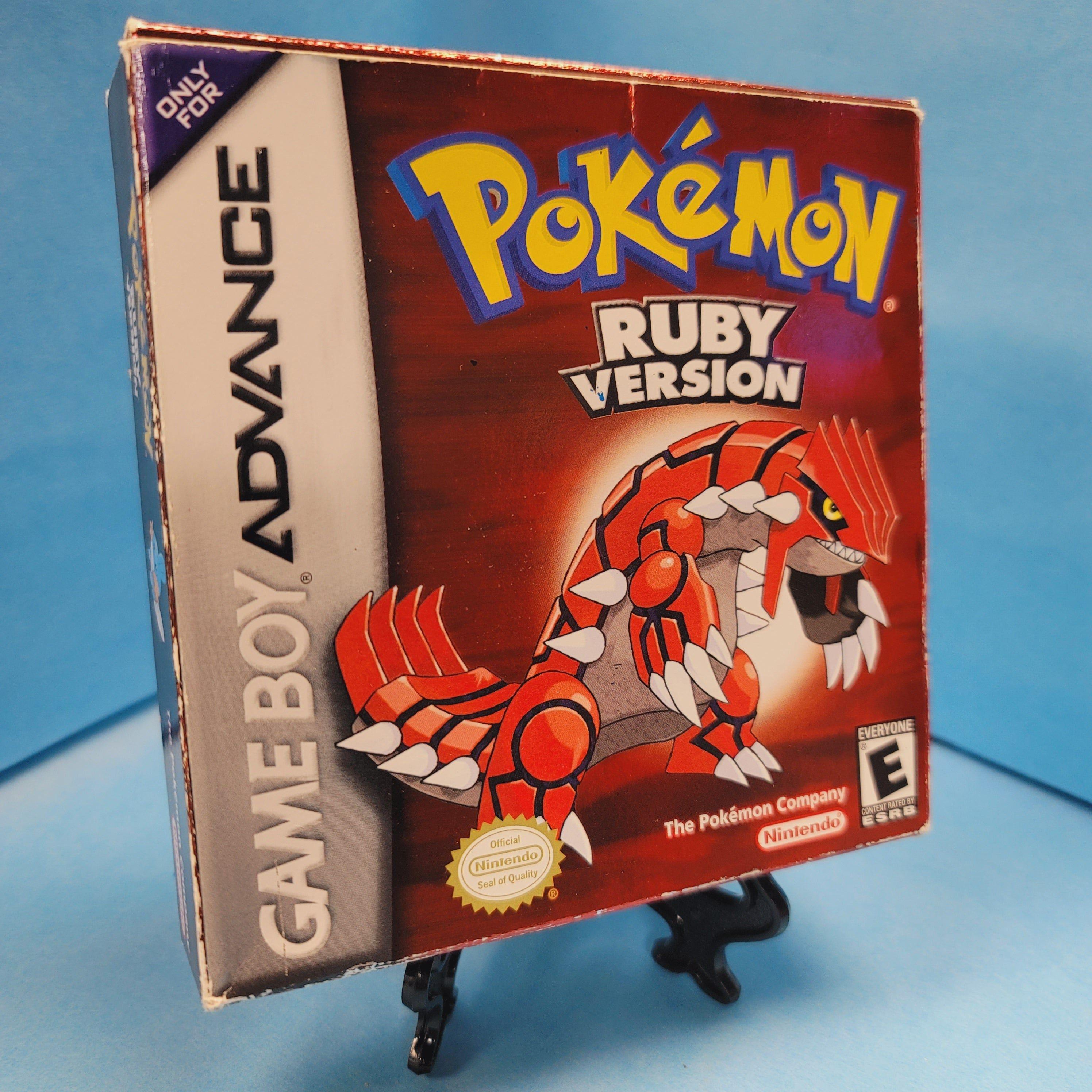 Pokemon Ruby for Nintendo top Gameboy Advance