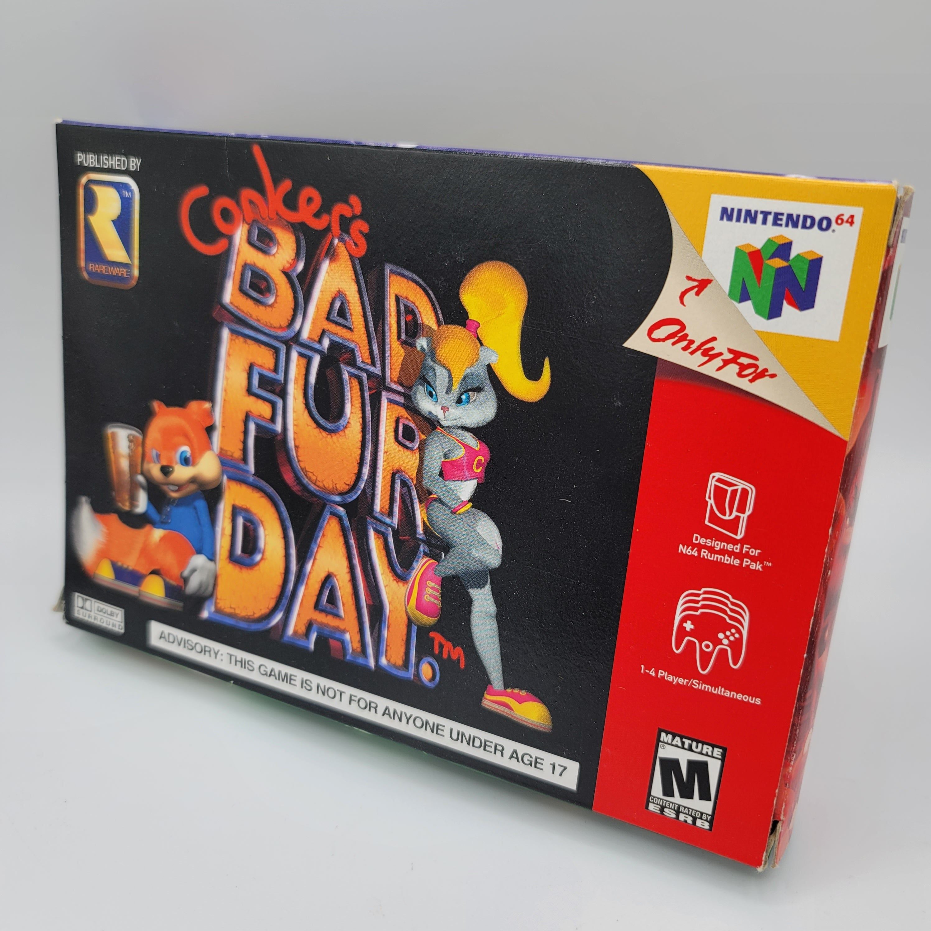 Conker's Bad Fur Day for deals Nintendo 64