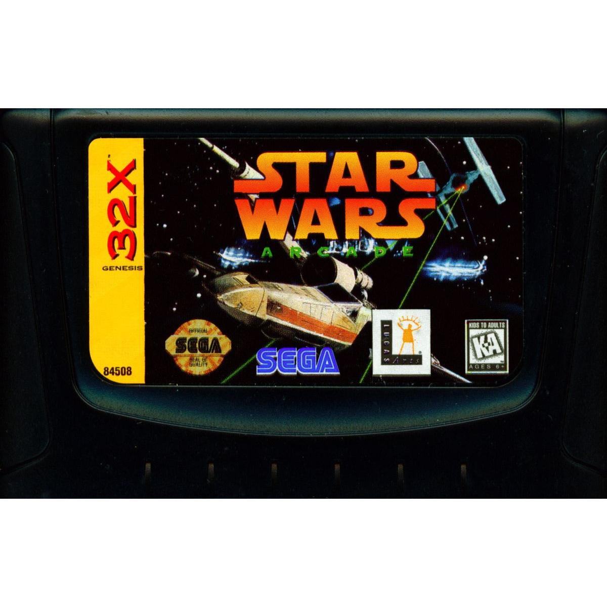 Sega Genesis 32x Star Wars Arcade Complete 2024 CIB Registration Card