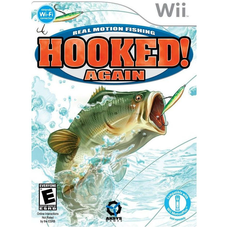 Wii - Hooked Again Real Motion Fishing