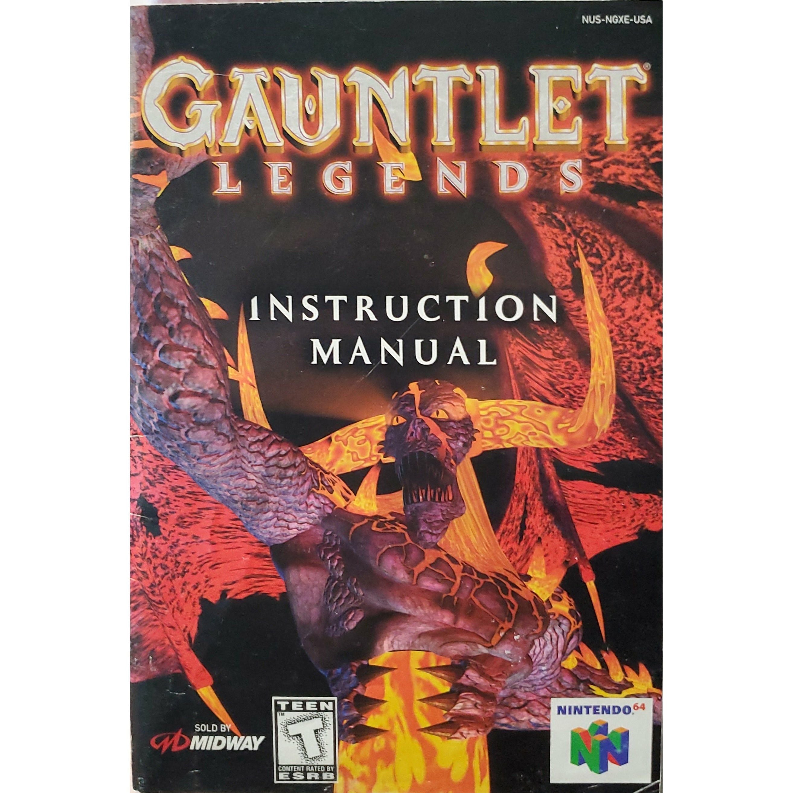 Gauntlet Legends outlet Strategy Guide