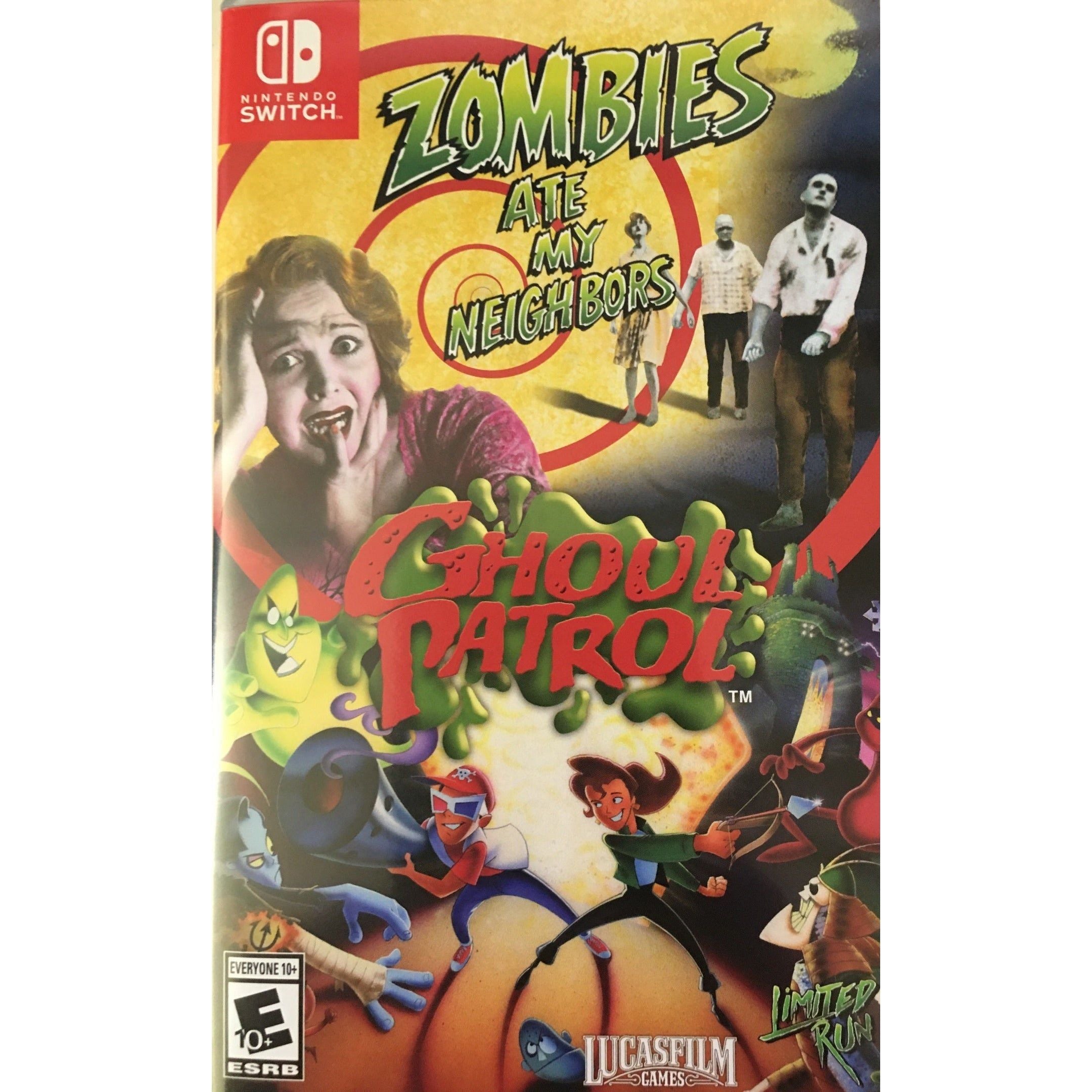 Zombies Ate My Neighbors and Ghoul hotsell Patrol for Nintendo Switch