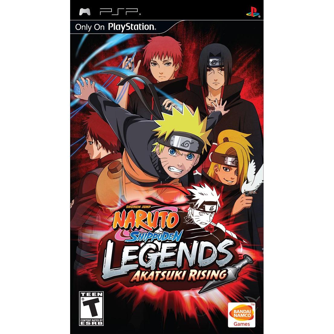 PSP - Naruto Shippuden Legends Akatsuki Rising (In Case)