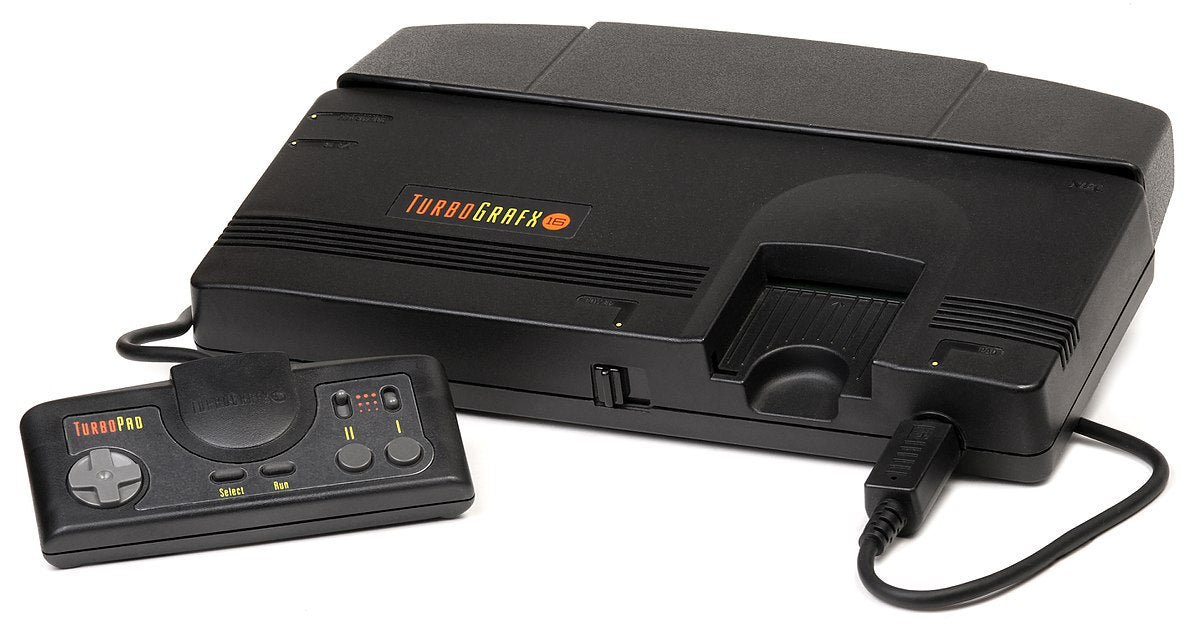 TurboGrafx-16 System (Damaged Dust Cover)