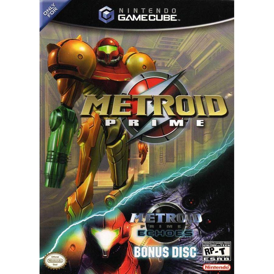 GameCube - Metroid Prime with Bonus Disc