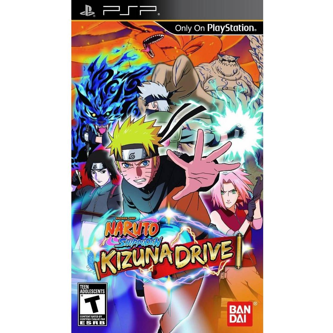 PSP - Naruto Shippuden Kizuna Drive (In Case)