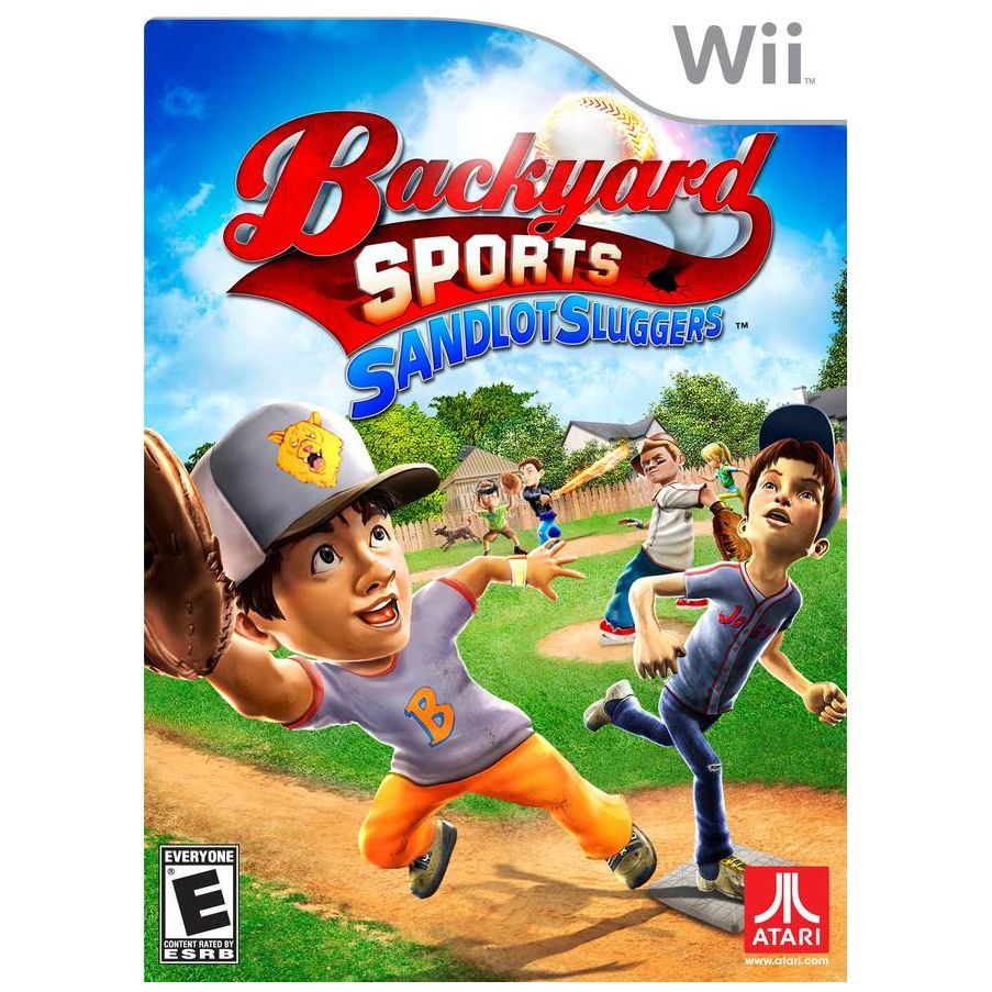 Wii - Backyard Spots Sandlot Sluggers