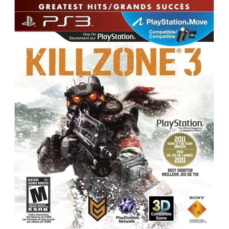 PS3 - Killzone 3 (Sealed / Greatest Hits)