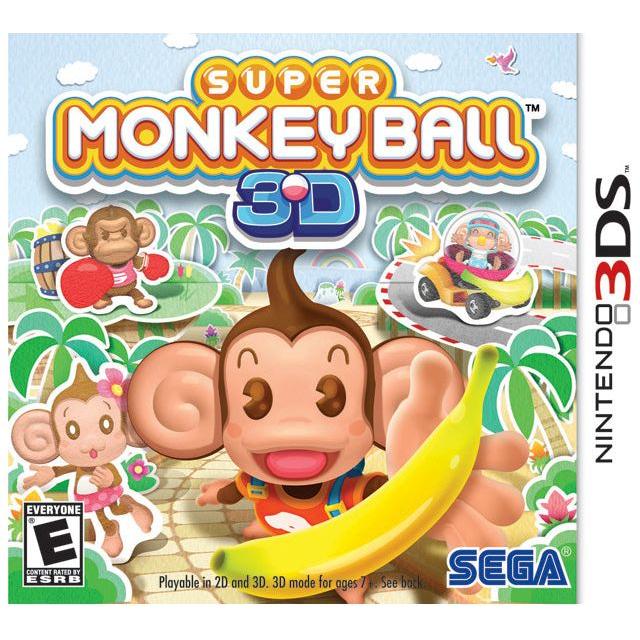 3DS - Super Monkey Ball 3D (Dans son étui)