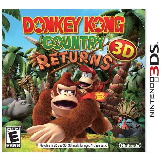 3DS - Donkey Kong Country revient en 3D (au cas où)