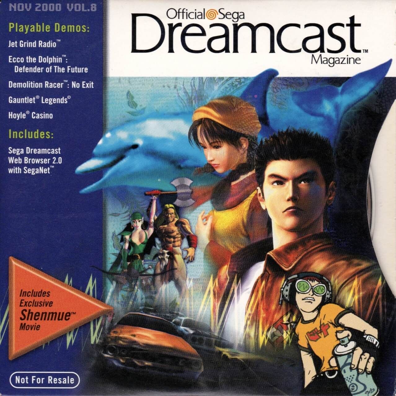 Dreamcast - Official Sega Dreamcast Magazine Demo Disc Vol. 8