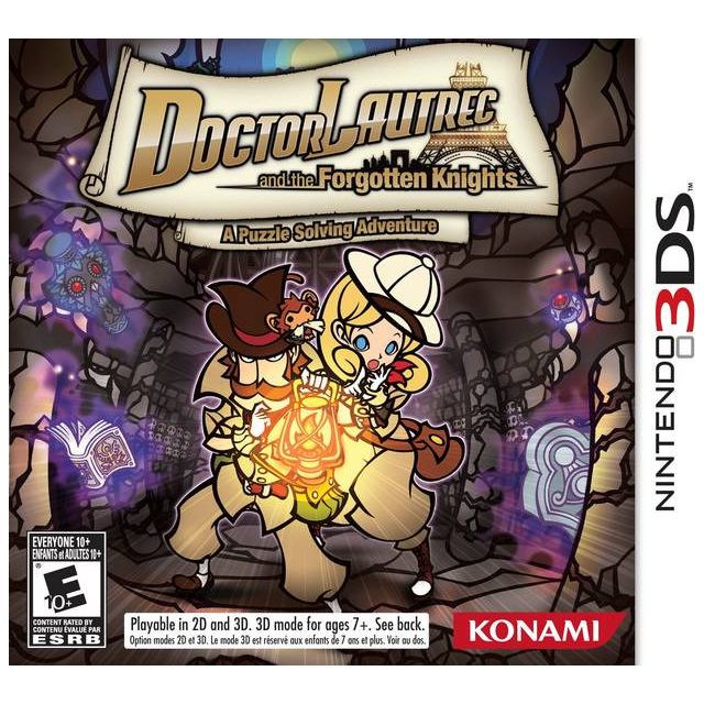 3DS - Doctor Lautrec and the Forgotten Knights (In Case)