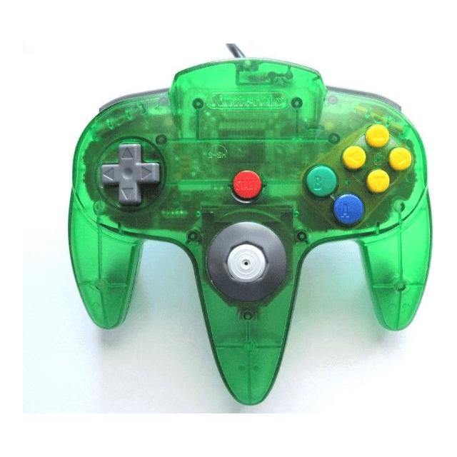 Branded Nintendo 64 Controller (Jungle Green / Used)