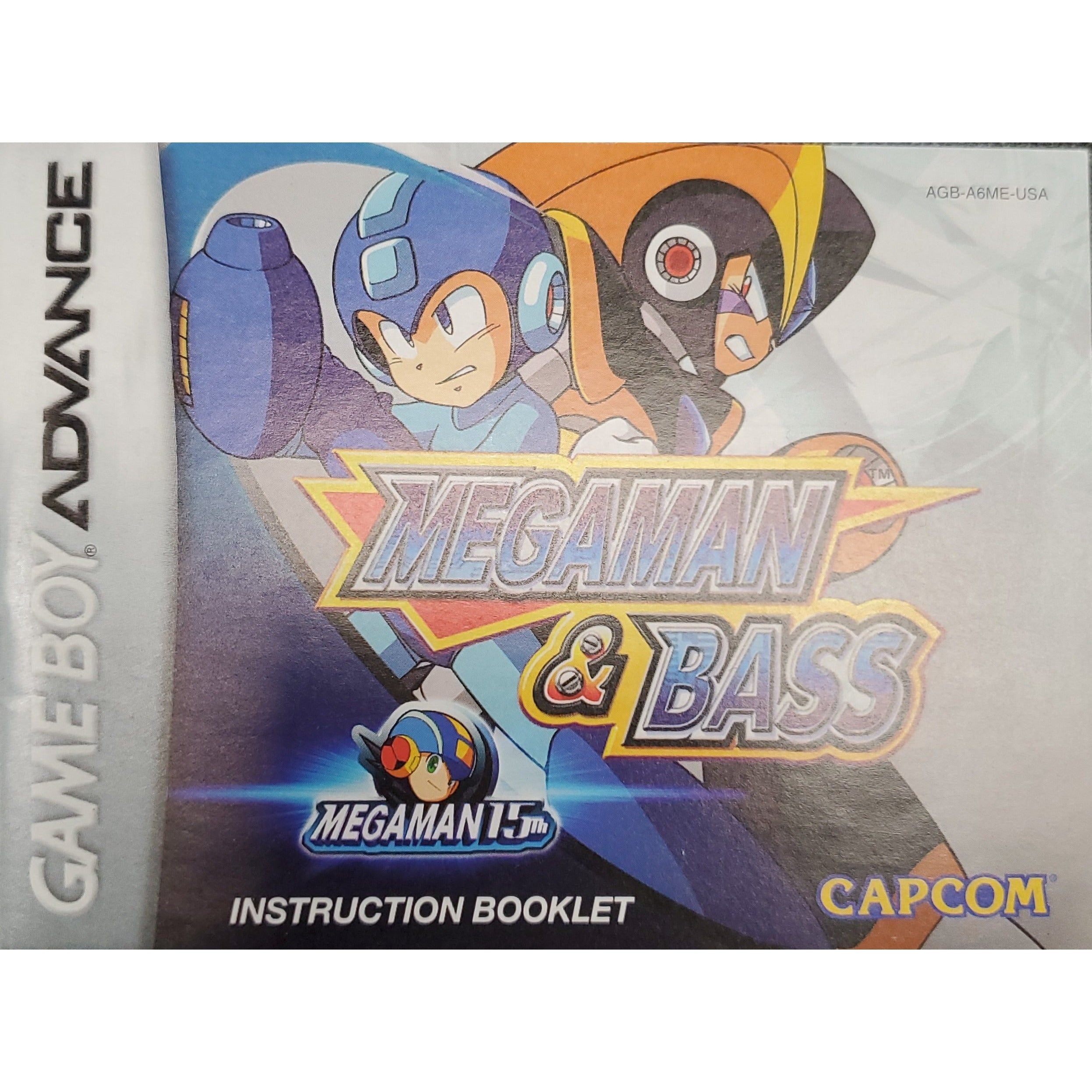 GBA - Mega Man &amp; Bass (Manuel)