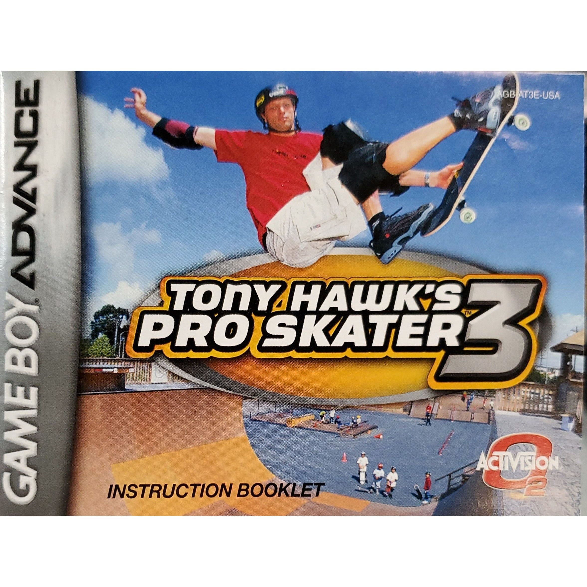 GBA - Tony Hawk's Pro Skater 3 (Manual)