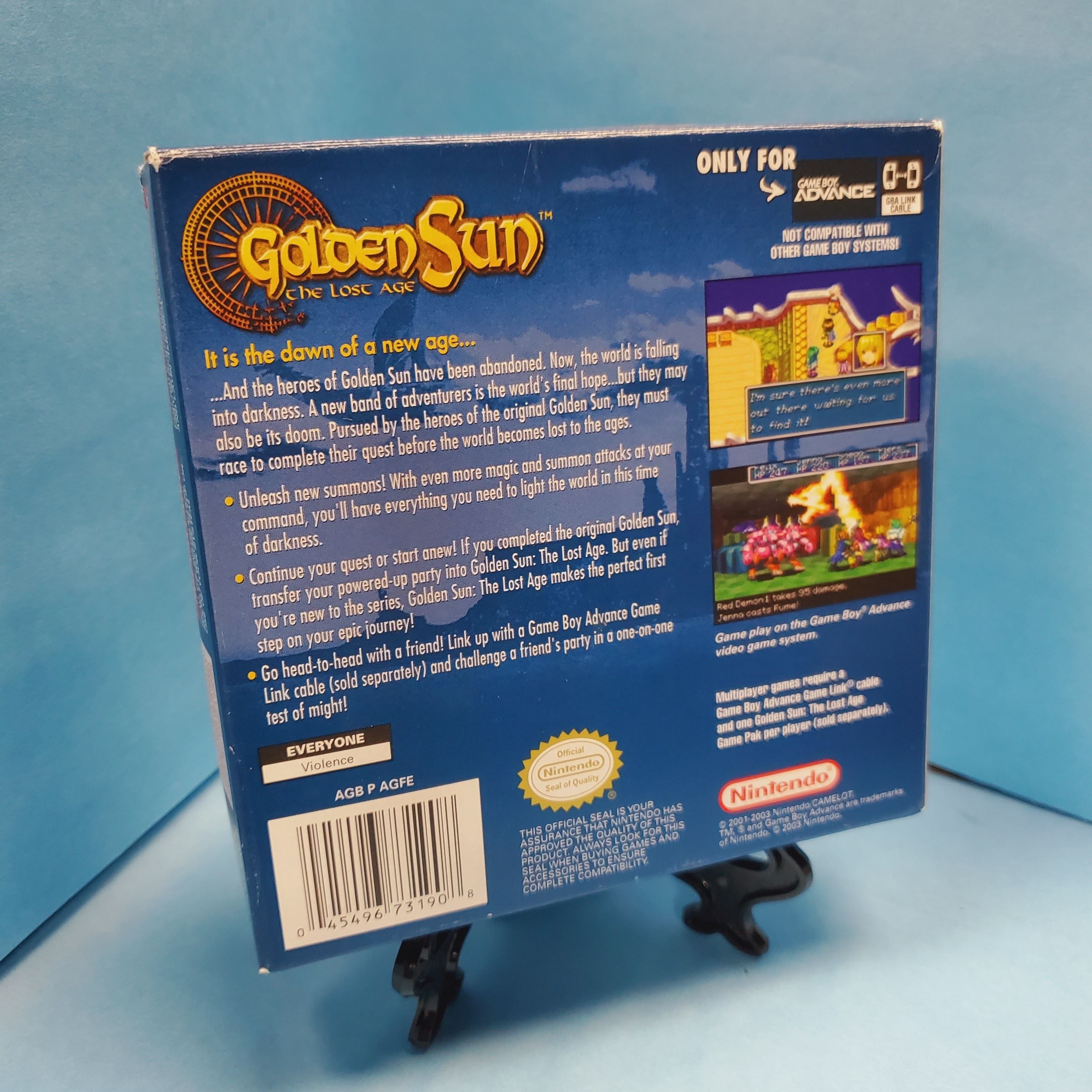 GBA - Golden Sun The Lost Age (Complete in Box / A+ / With Manual)