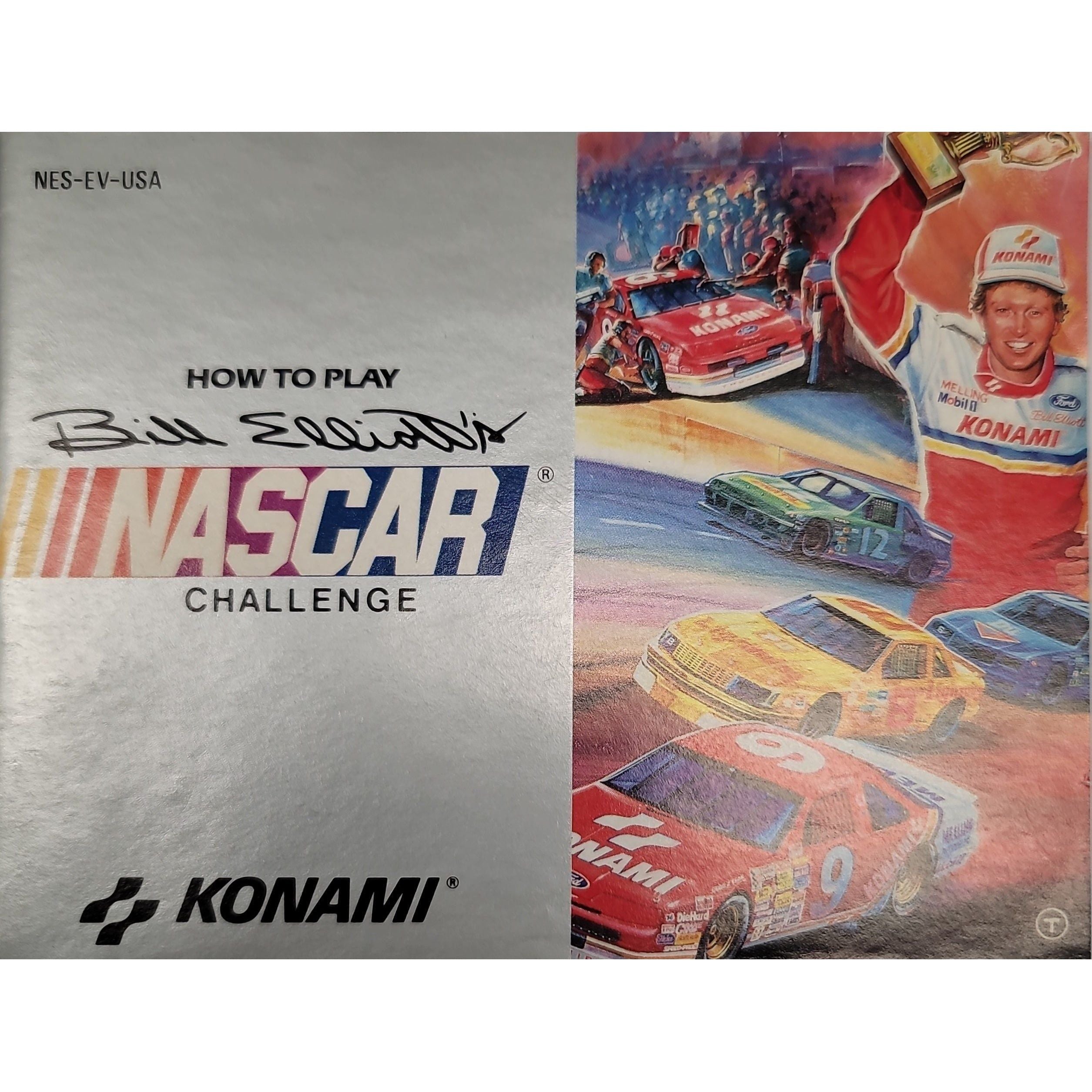 NES - Le défi NASCAR de Bill Elliott (Manuel)