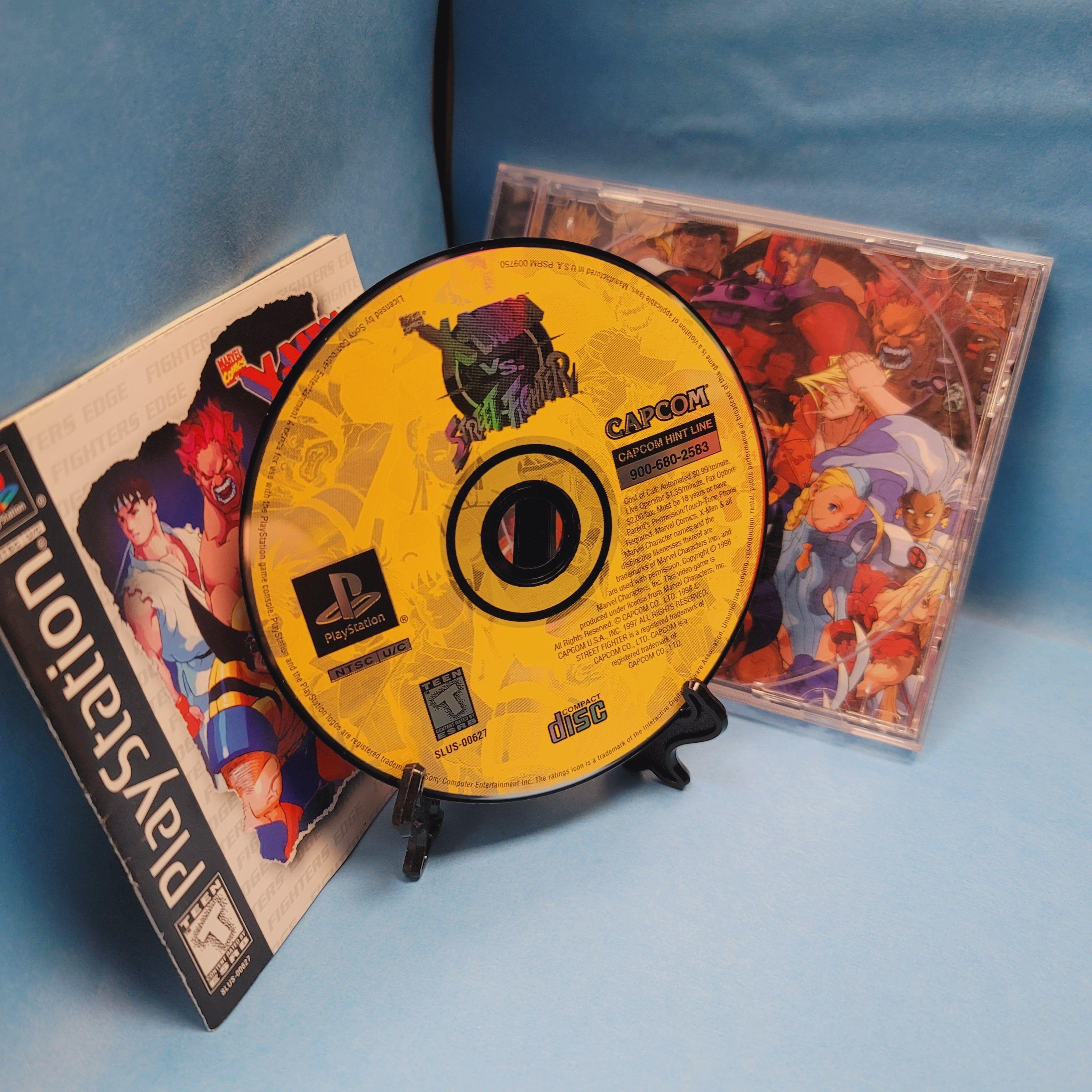 PS1 - X-Men contre Street Fighter