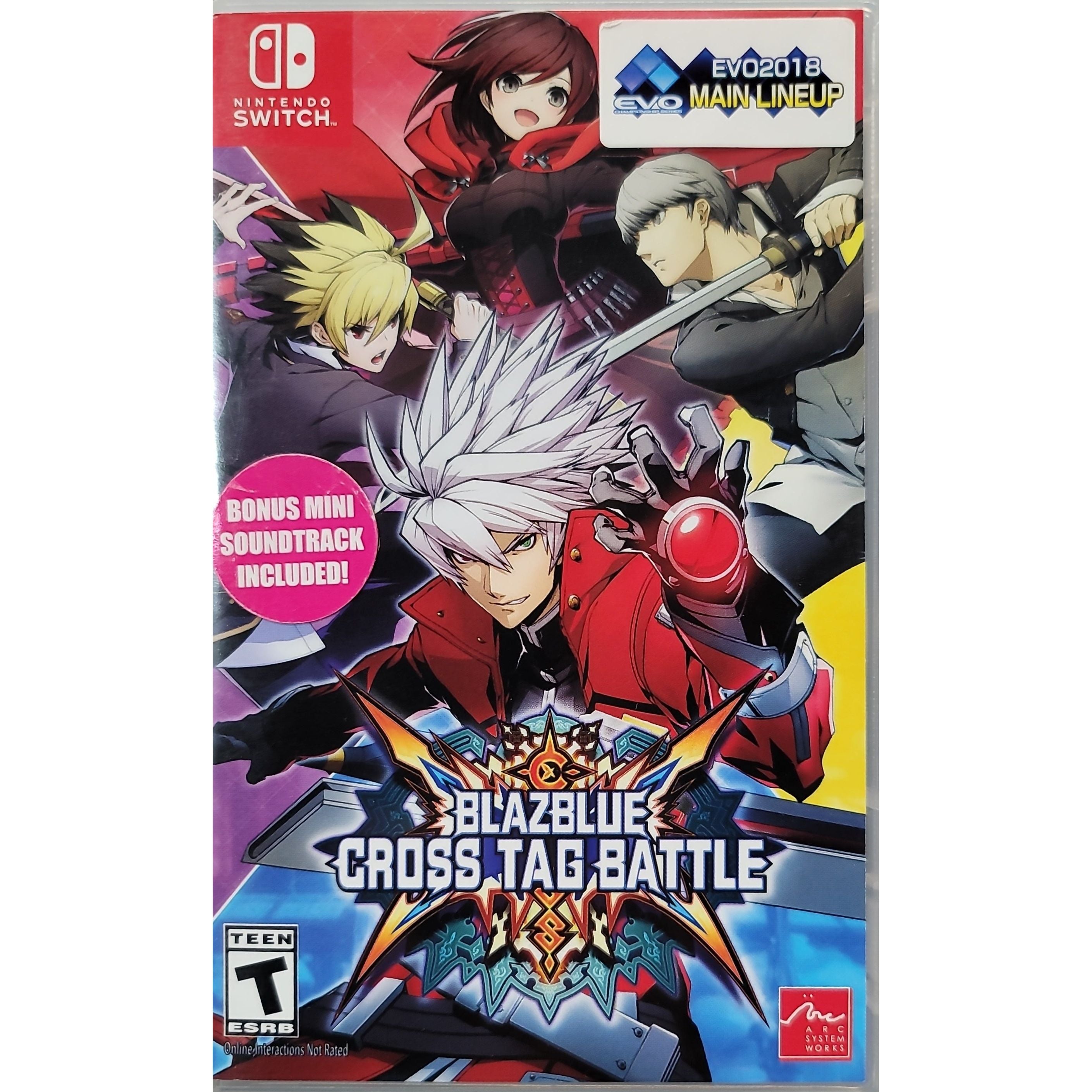 Switch - BlazBlue Cross Tag Battle with Bonus Mini Soundtrack (In Case