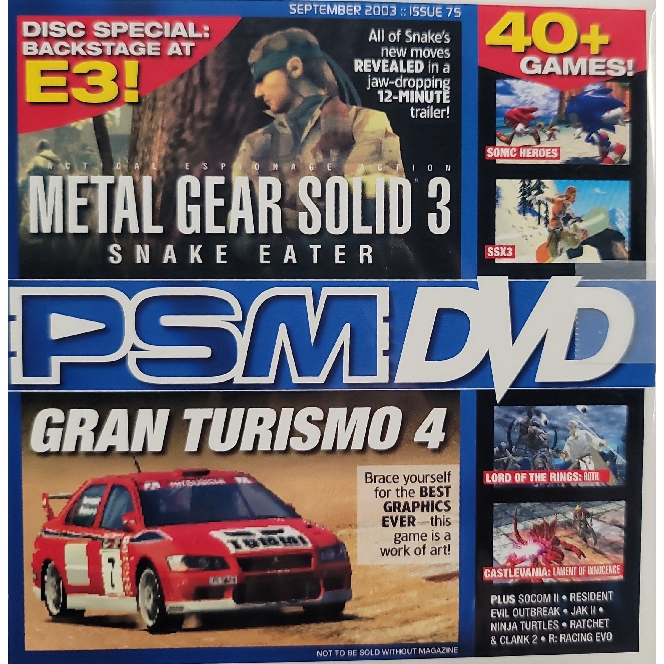 PlayStation Magazine DVD Issue 75