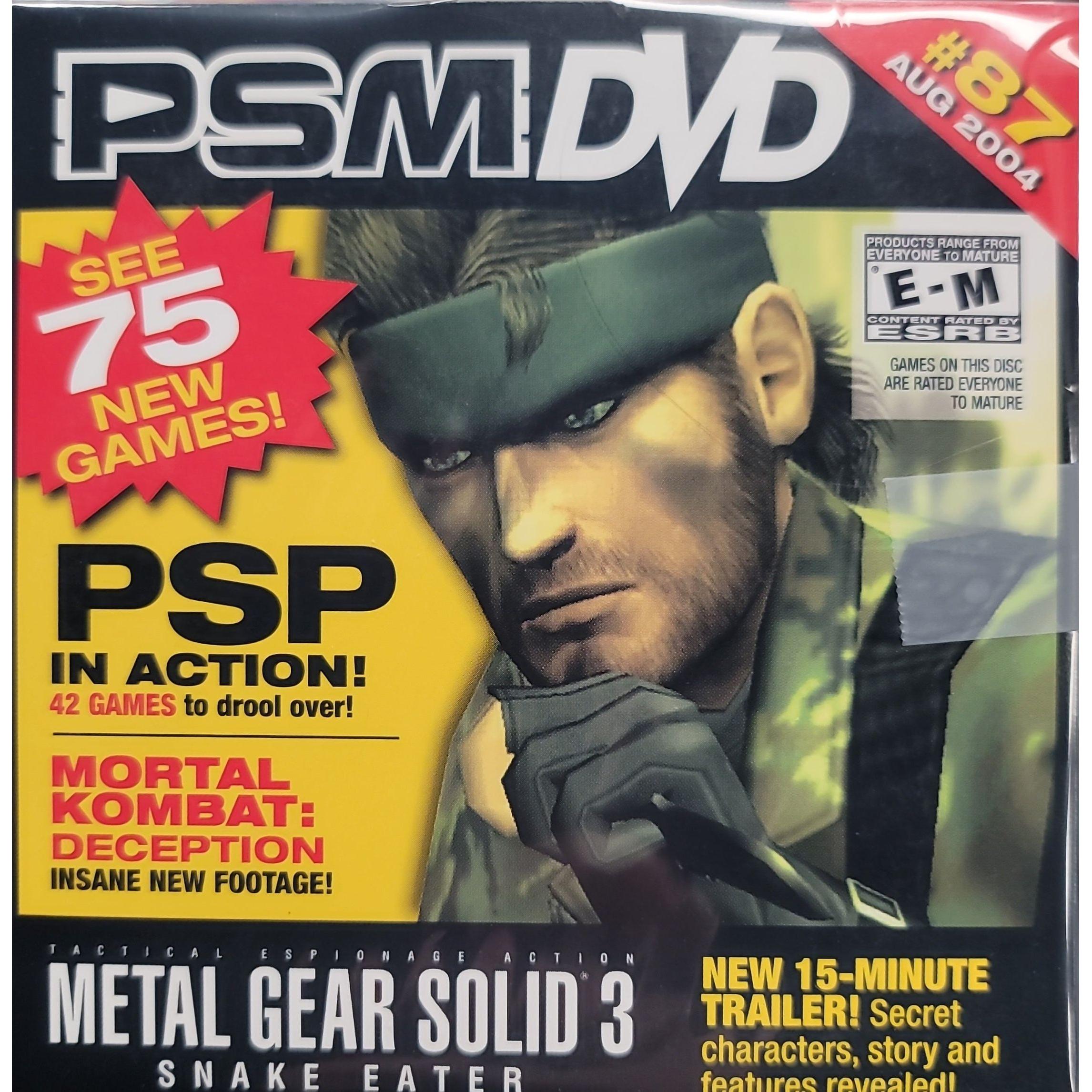 PlayStation Magazine DVD Issue 87