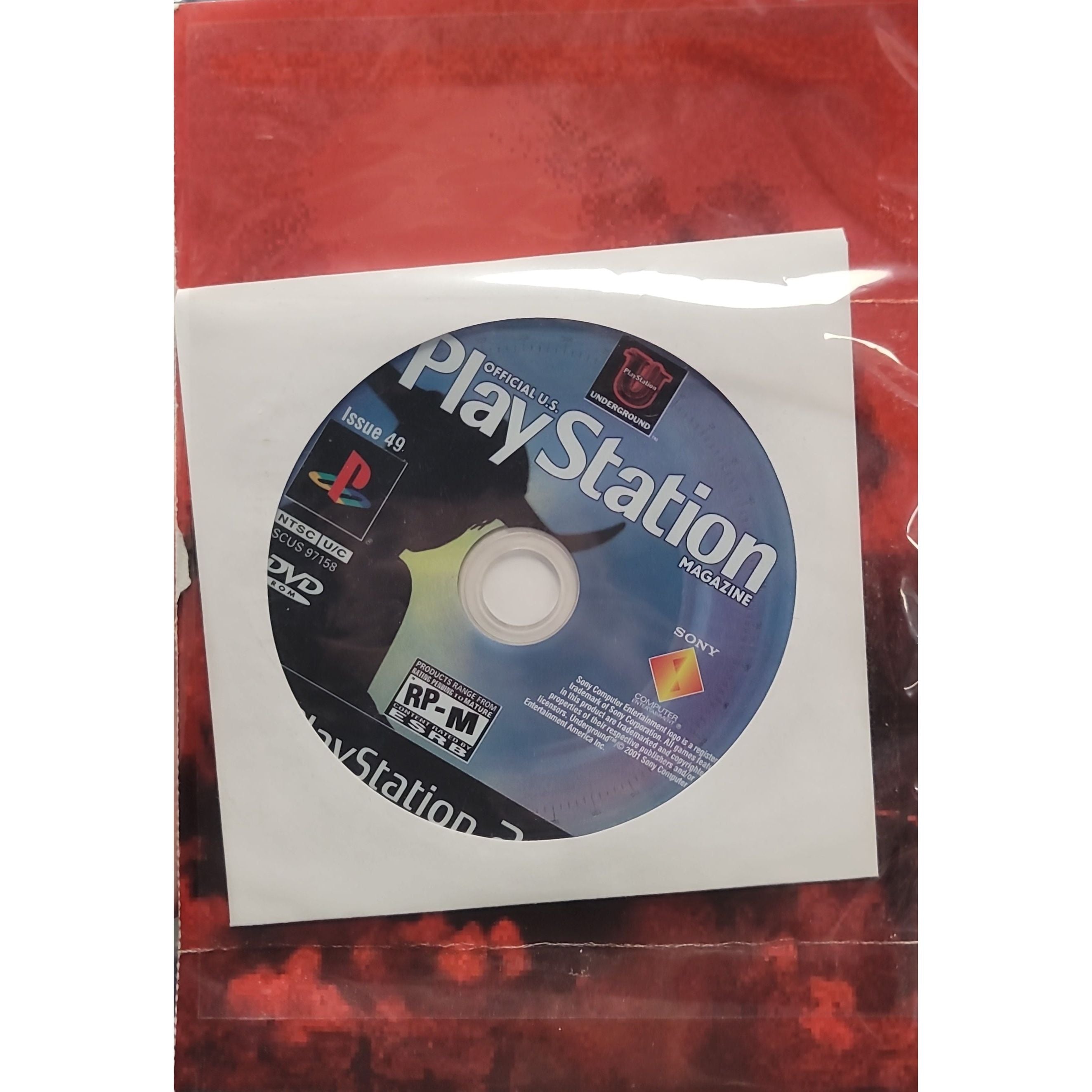 PS2 - Official PlayStation Magazine Issue 49 Demo with Sleeve