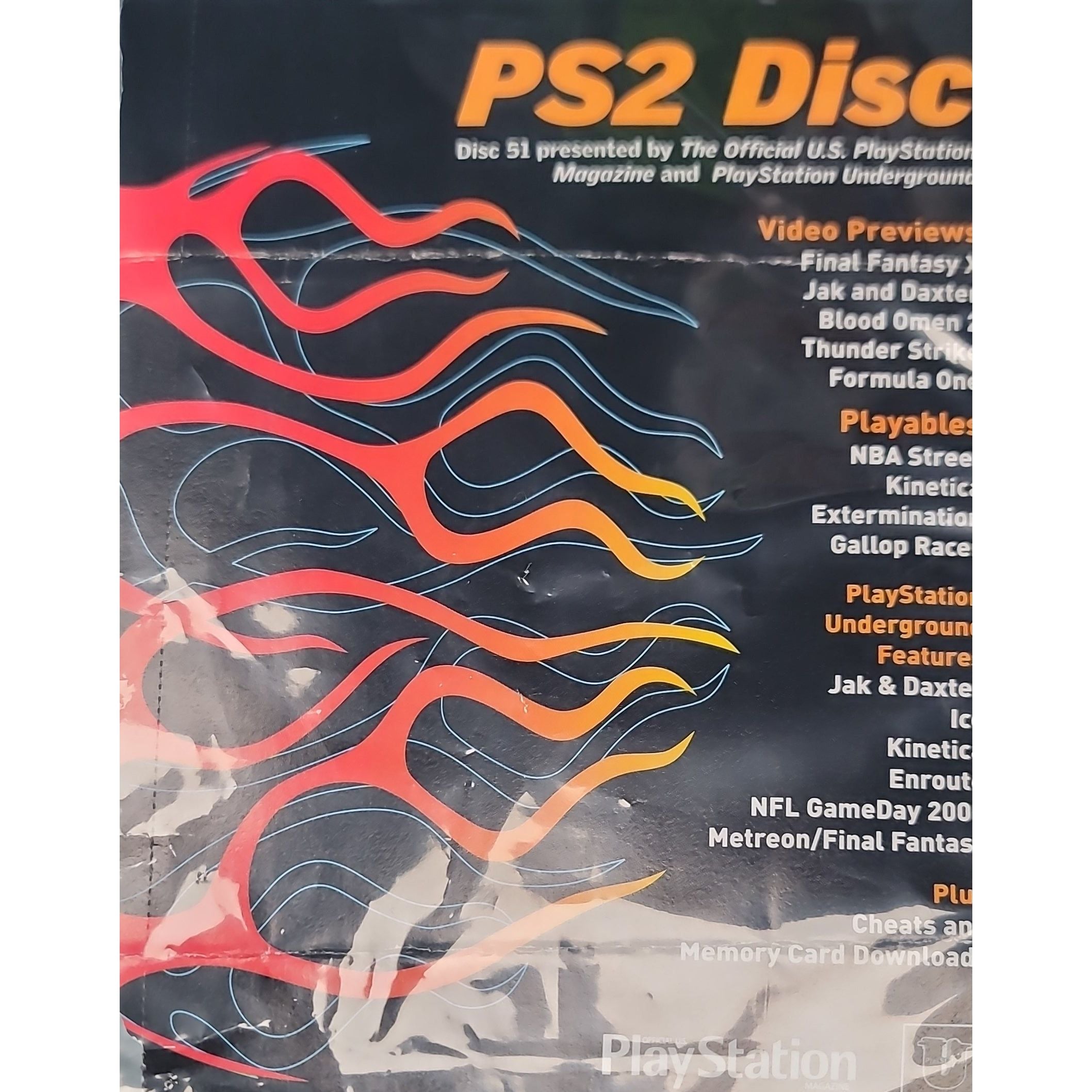 PS2 - Official PlayStation Magazine Issue 51 Demo with Sleeve