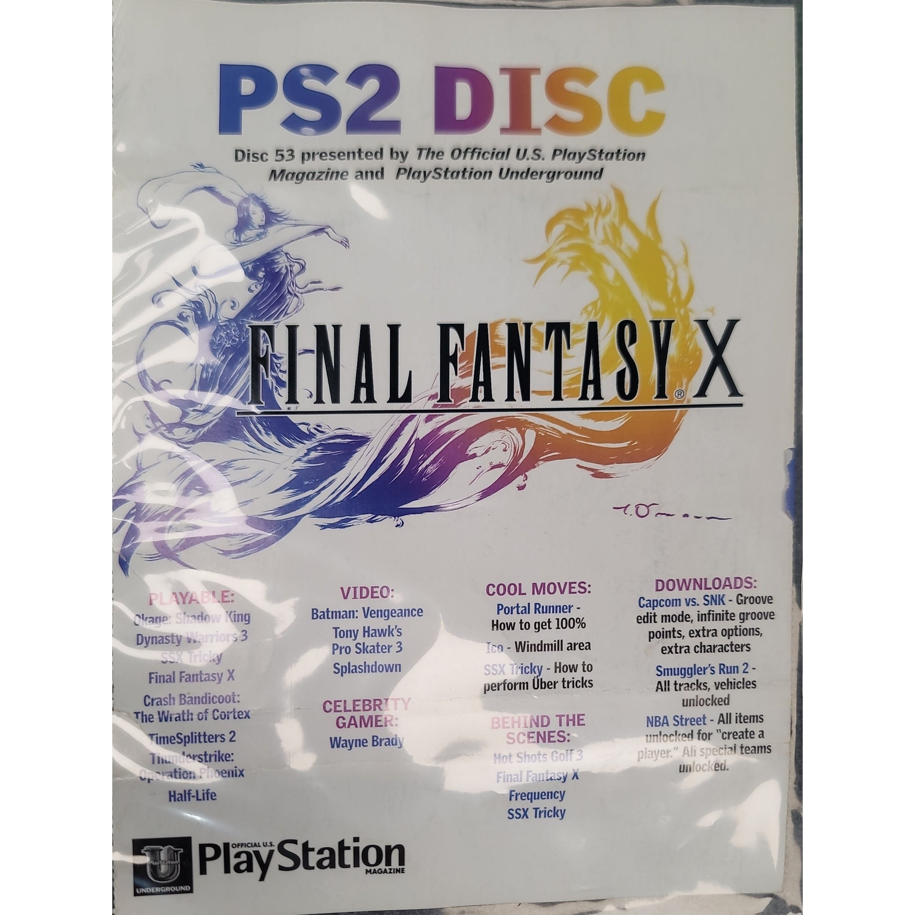 PS2 - Official PlayStation Magazine Issue 53 Demo with Sleeve