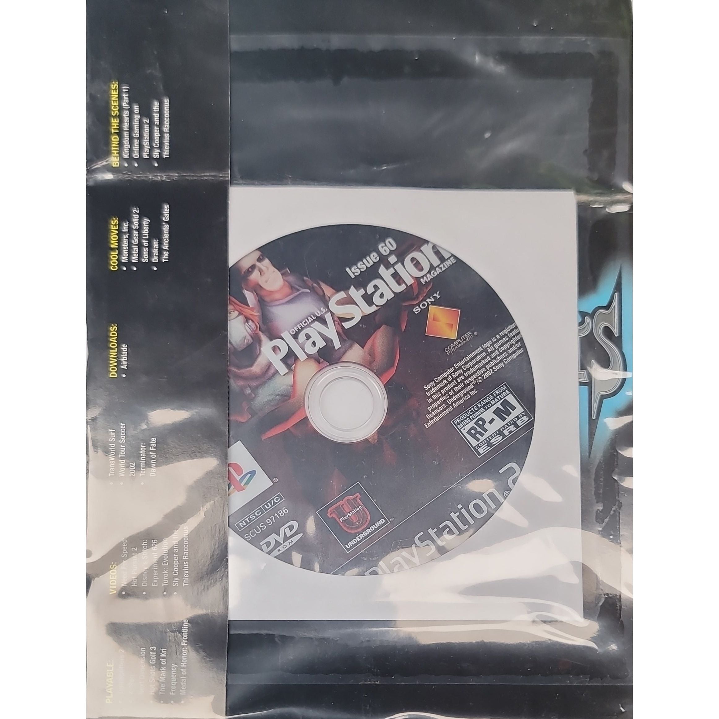 PS2 - Official PlayStation Magazine Issue 60 Demo with Sleeve