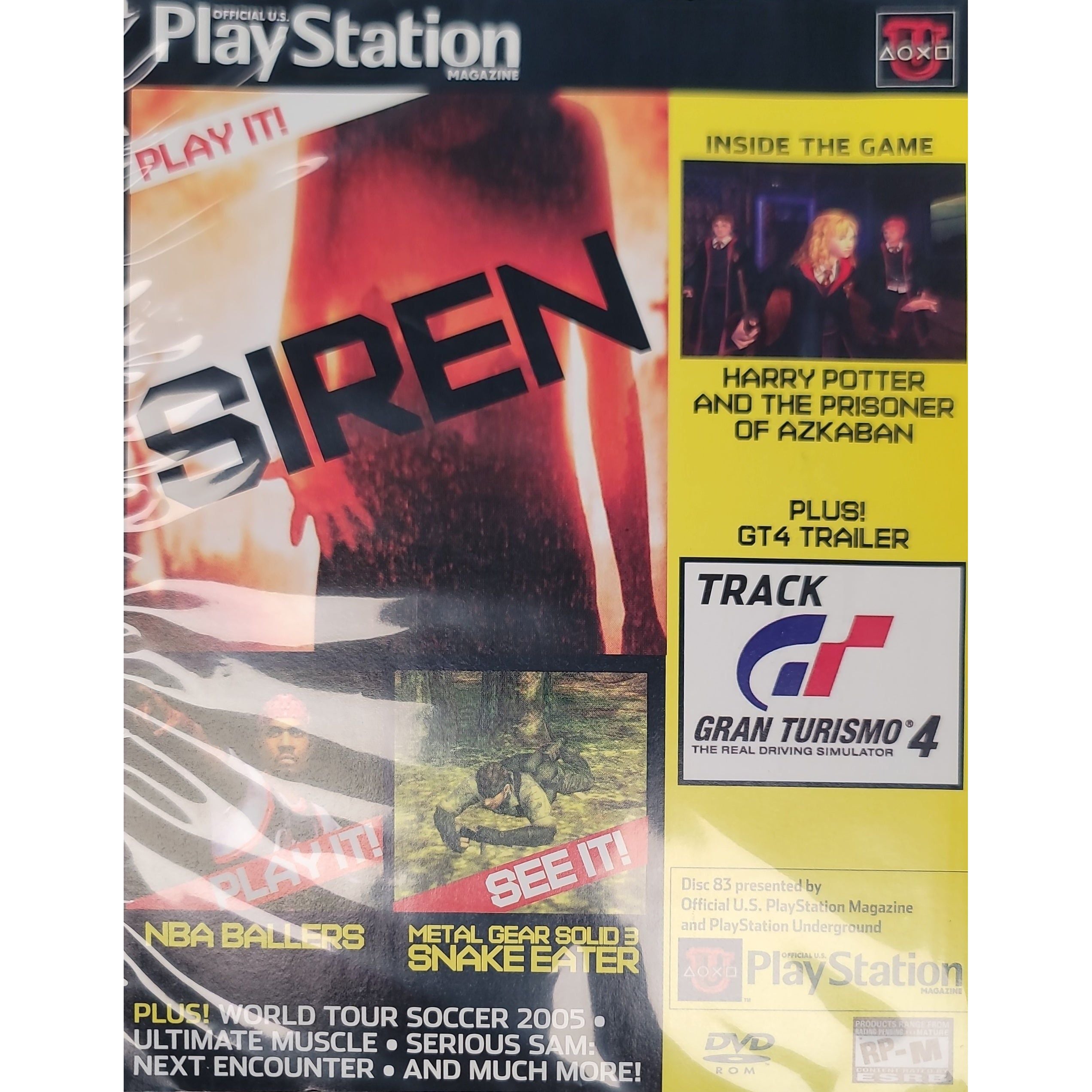 PS2 - Official PlayStation Magazine Issue 83 Demo with Sleeve