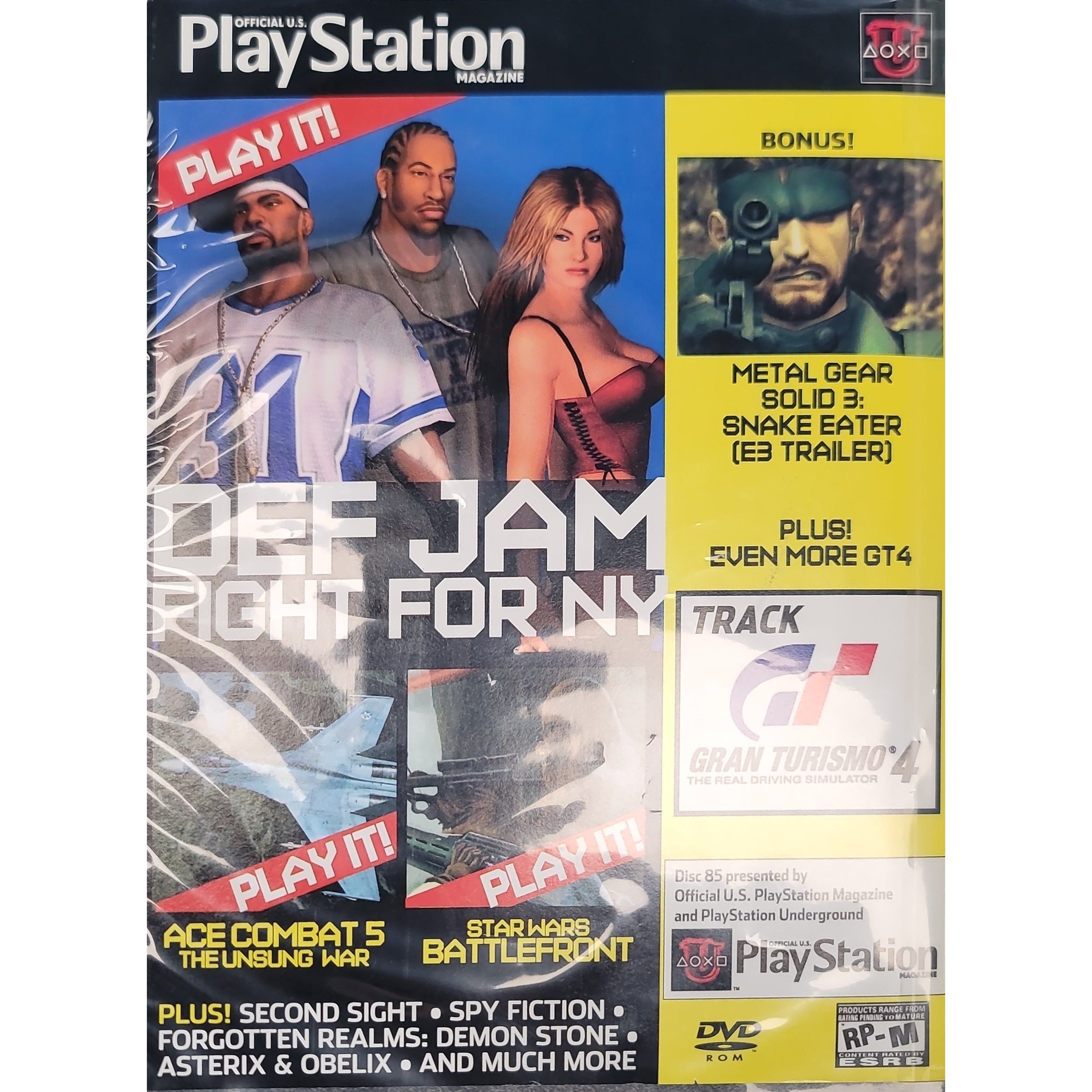 PS2 - Official PlayStation Magazine Issue 85 Demo with Sleeve