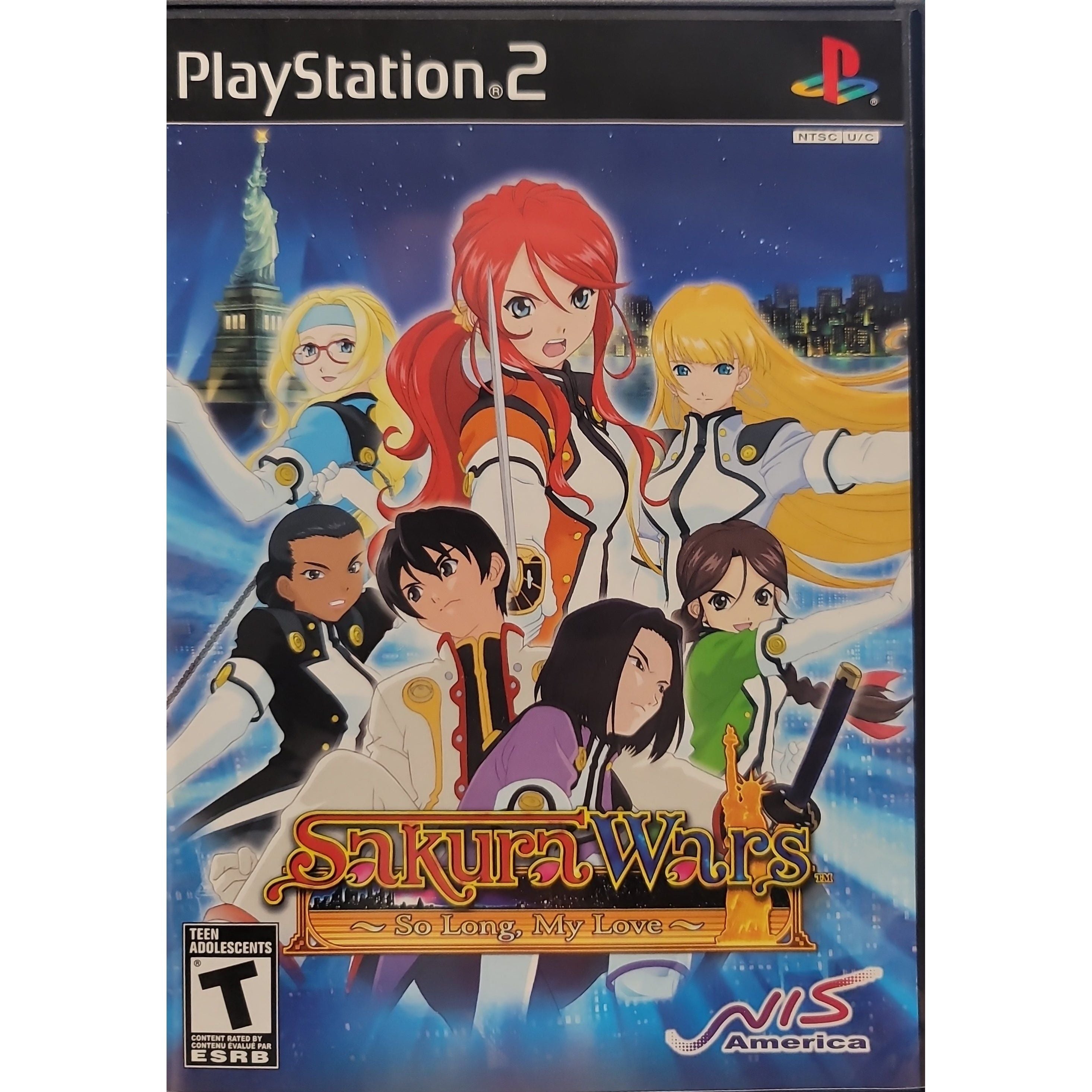 PS2 - Sakura Wars So Long, My Love (Premium Cover Art)