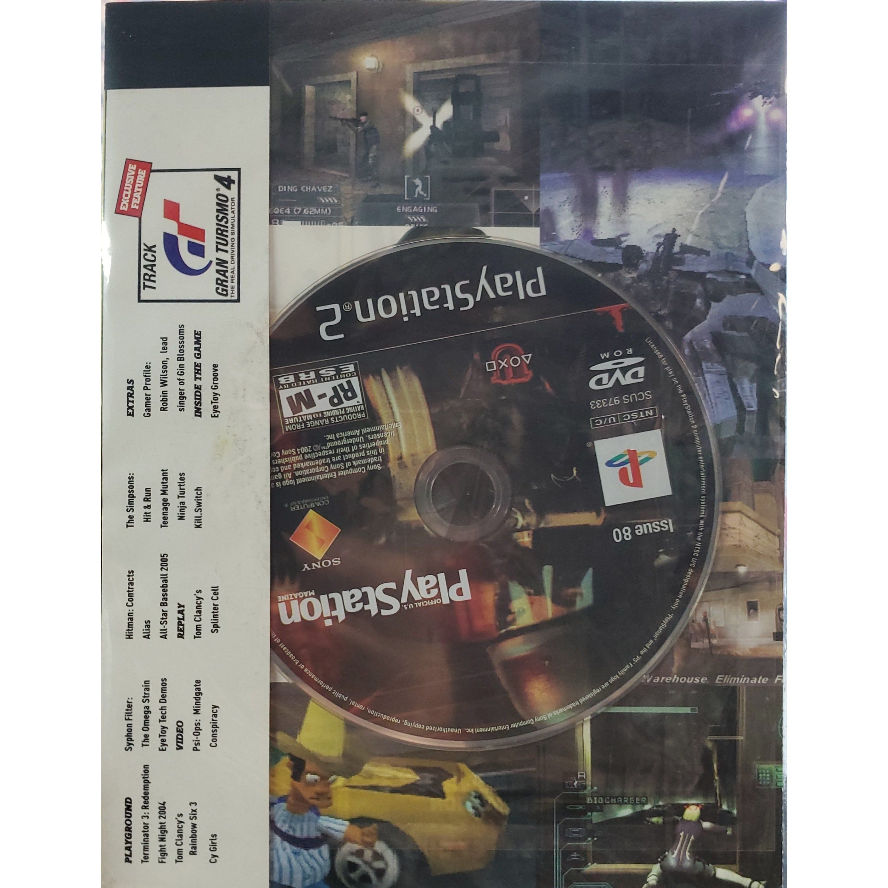 PS2 - Official PlayStation Magazine Issue 80 Demo with Sleeve