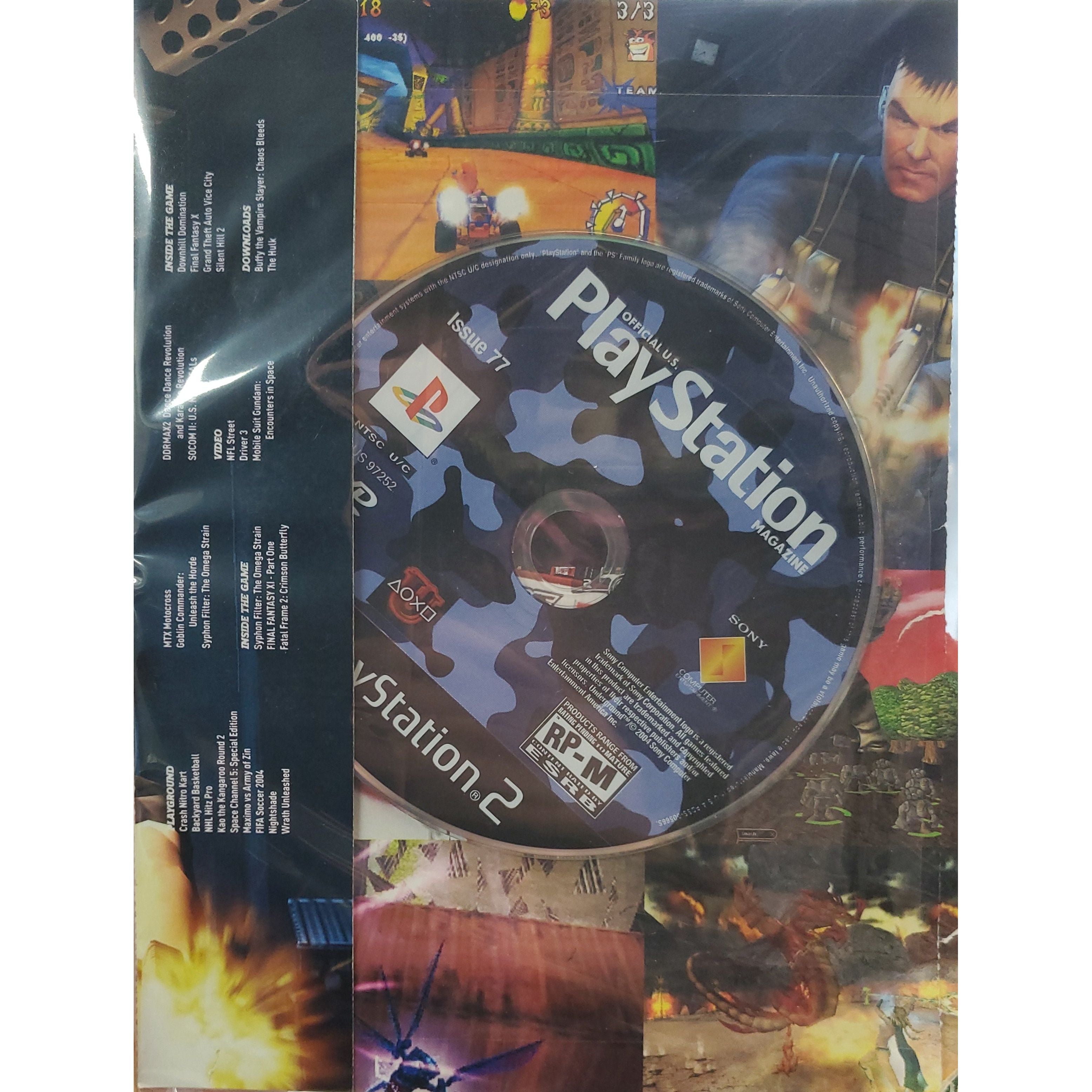 PS2 - Official PlayStation Magazine Issue 77 Demo with Sleeve