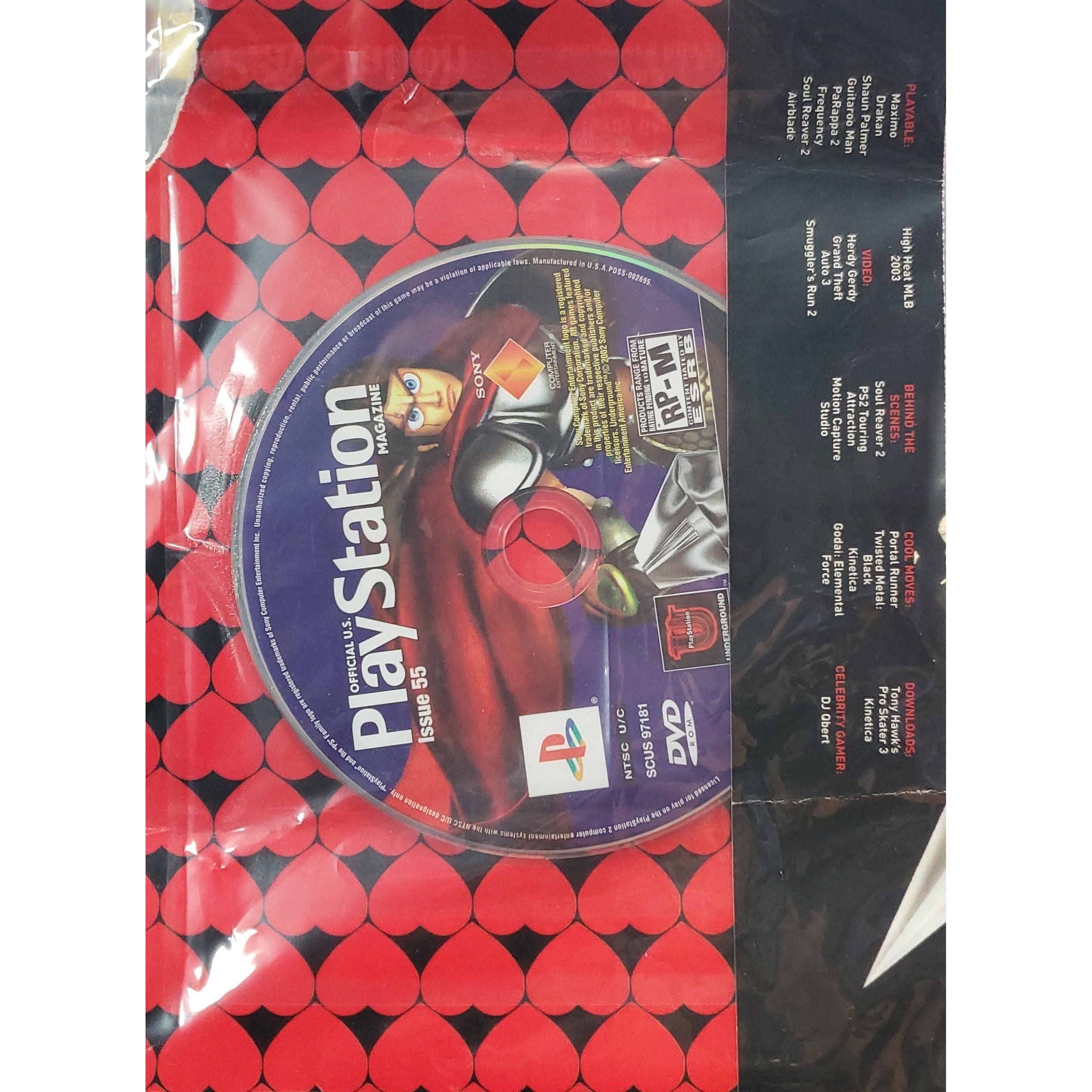 PS2 - Official PlayStation Magazine Issue 55 Demo with Sleeve