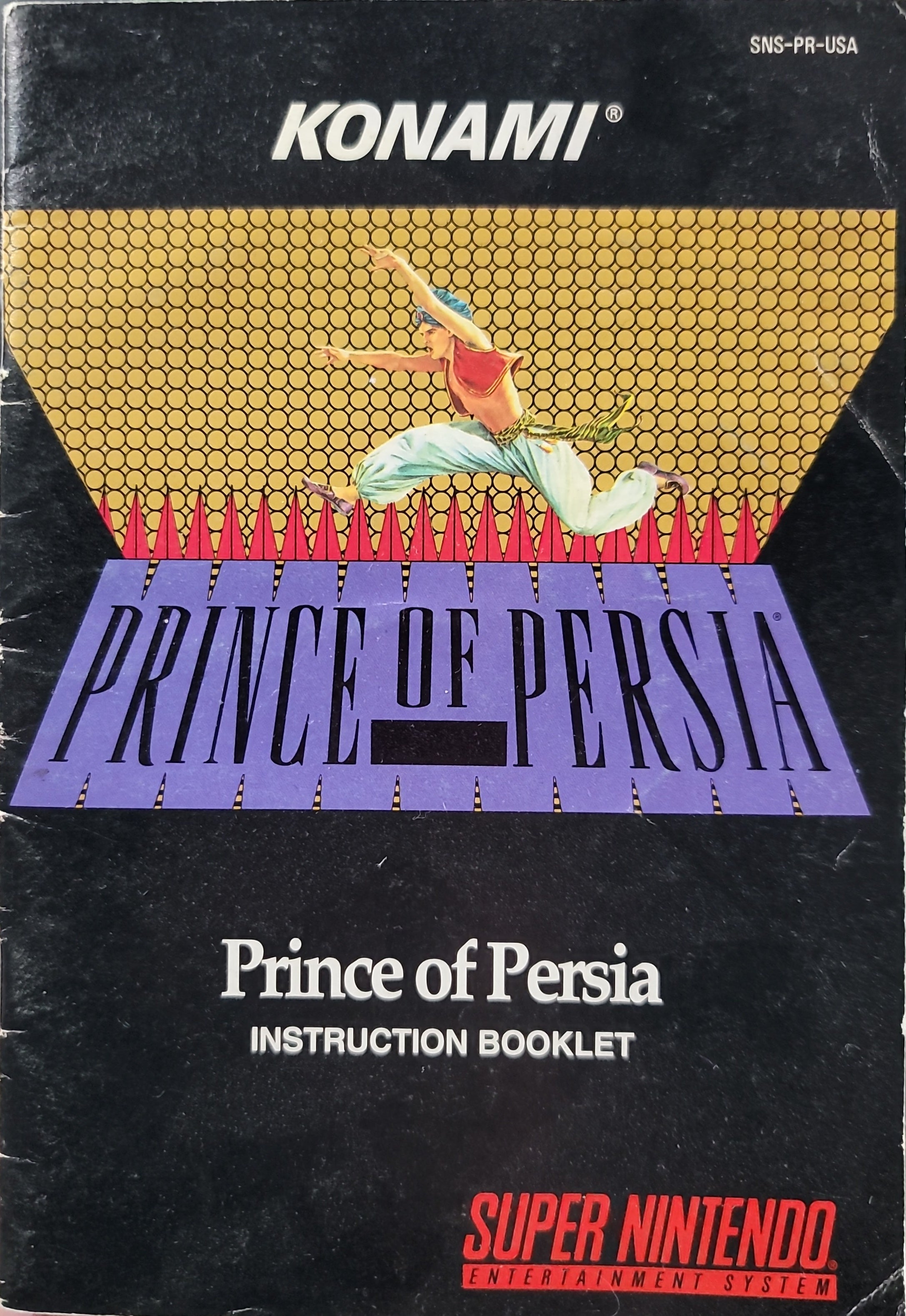 SNES - Prince of Persia (Manual)