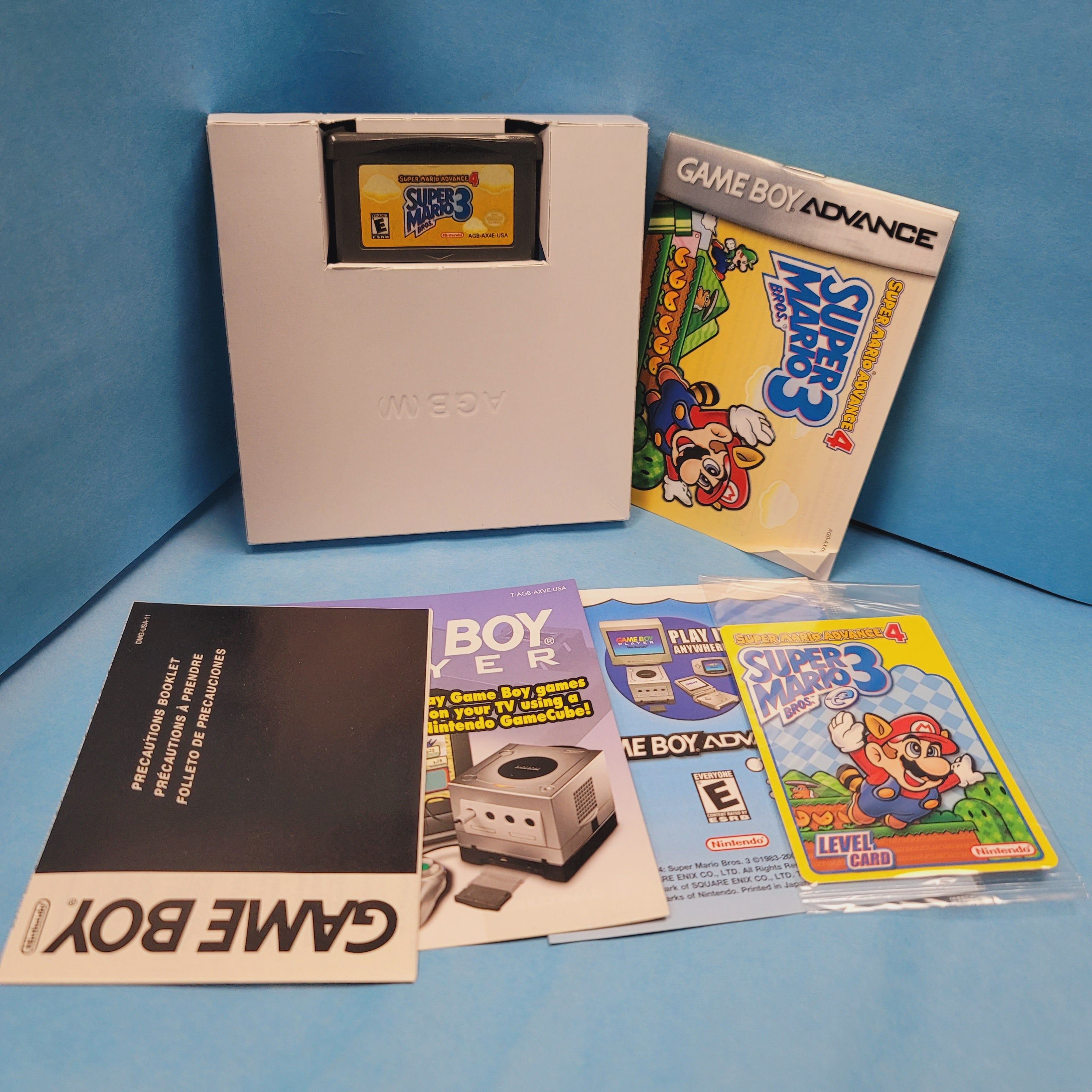 GBA - Super Mario Advance 4 Super Mario Bros 3 (Complete in Box / A /