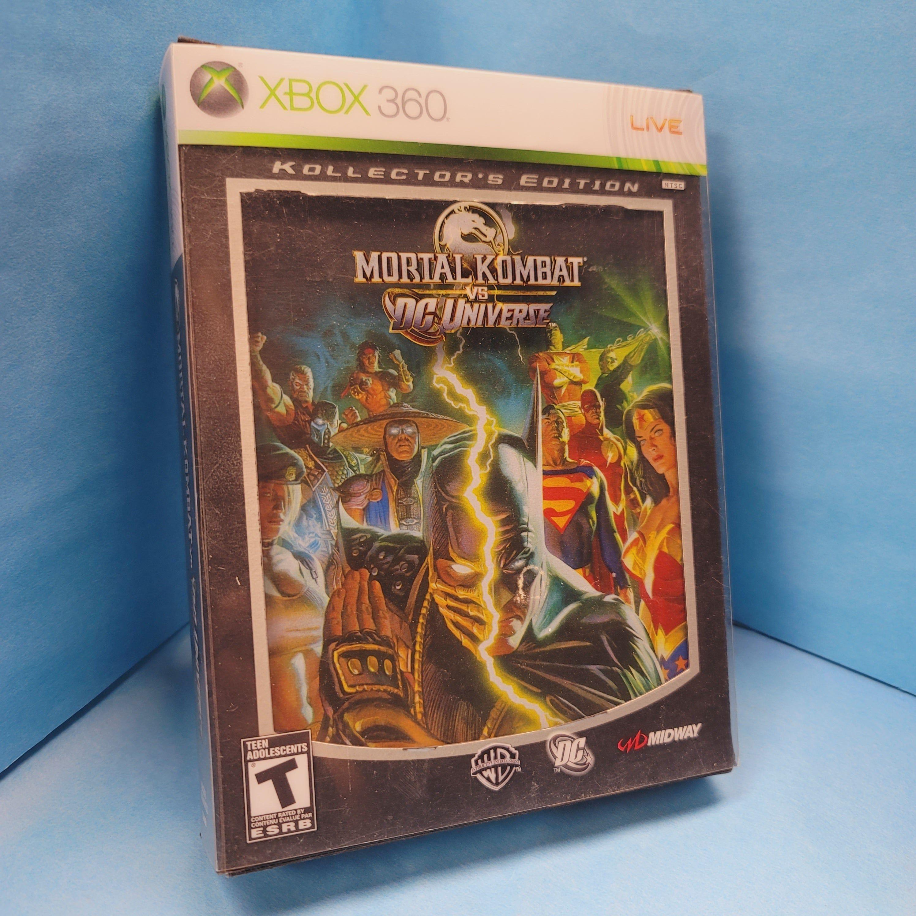 XBOX 360 - Mortal Kombat vs DC Universe Kollector's Edition (INCOMPLETE)