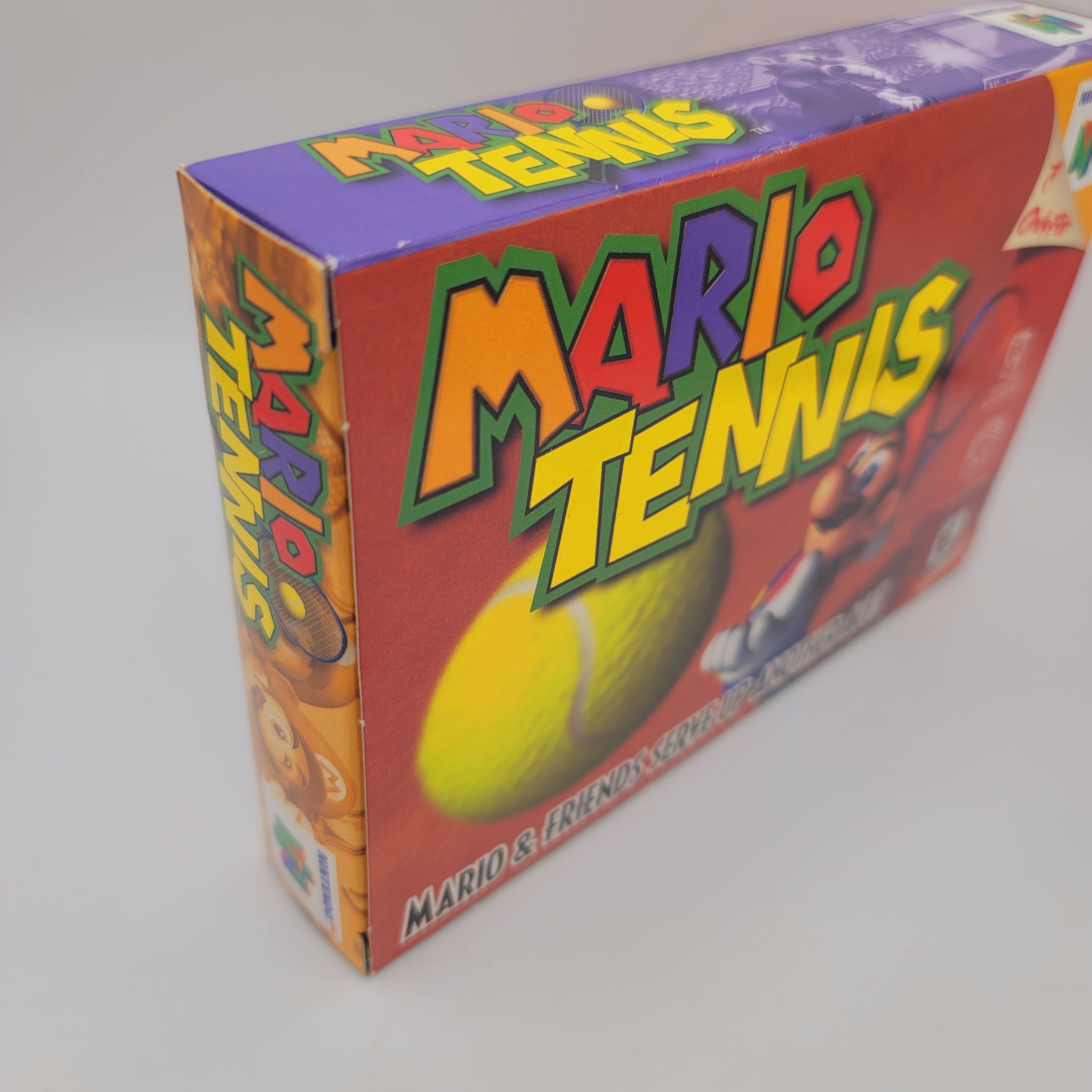 N64 - Mario Tennis (Complete in Box / A+ / With Manual)