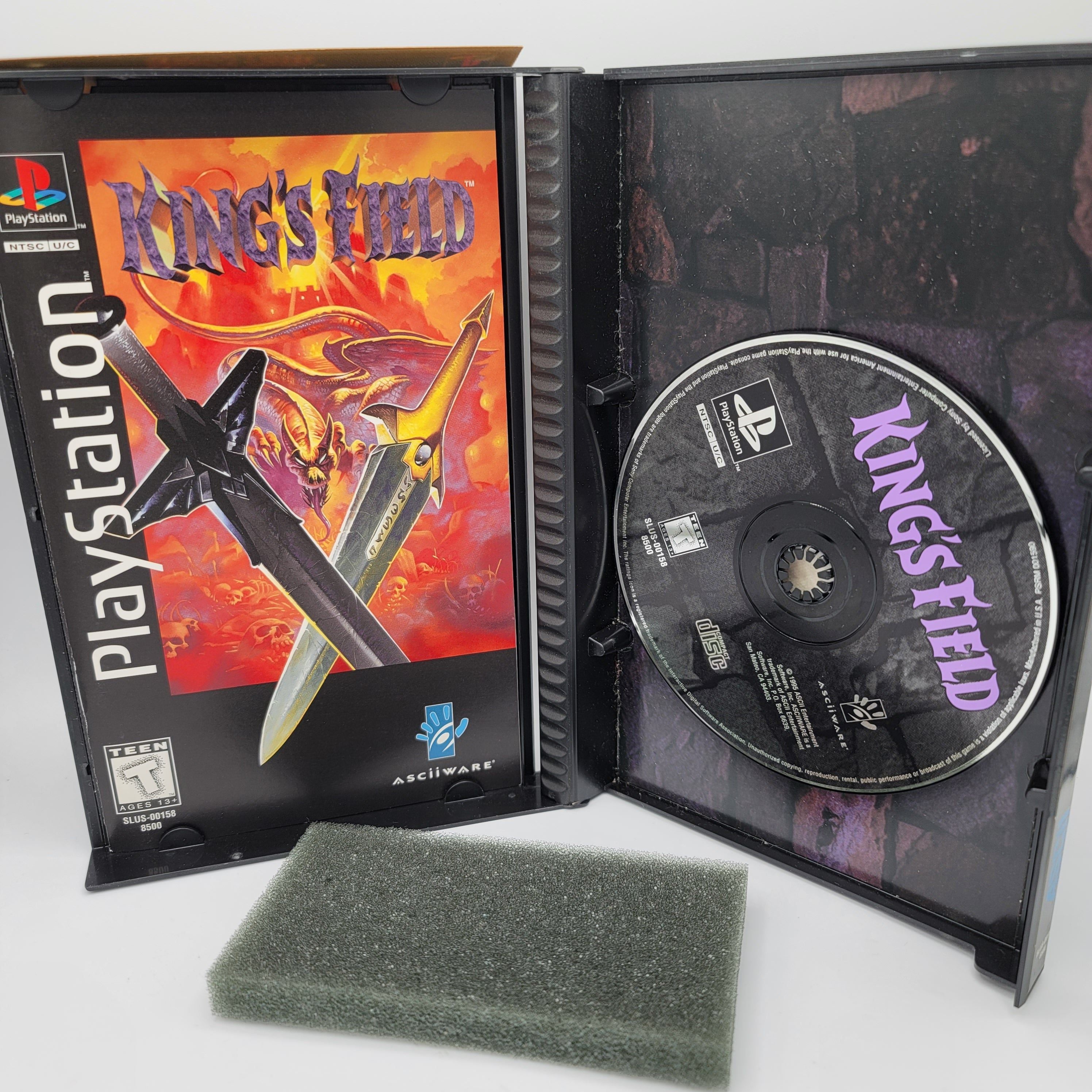 PS1 - King's Field (Long Box)