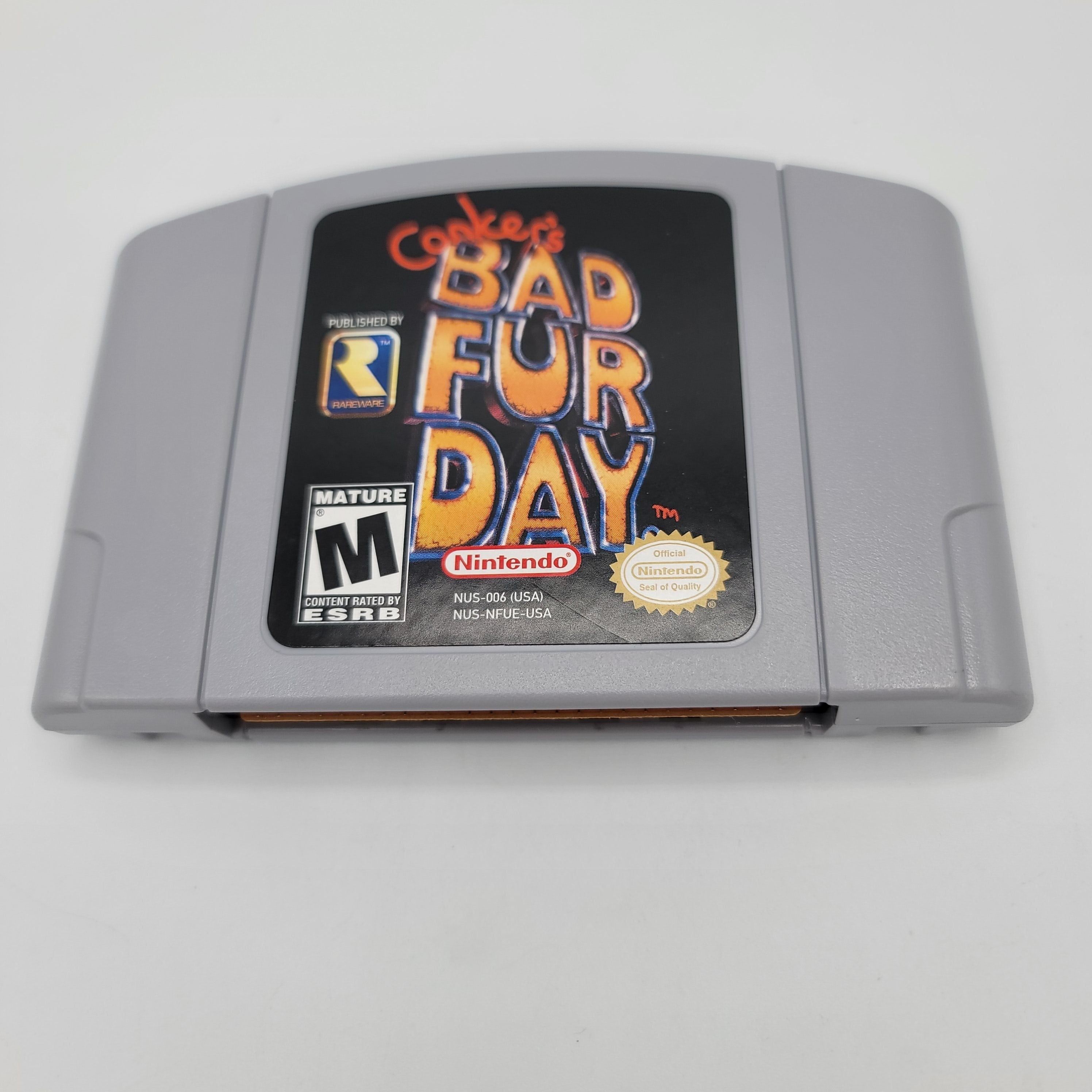 Shops Bad Fur Day for Nintendo 64