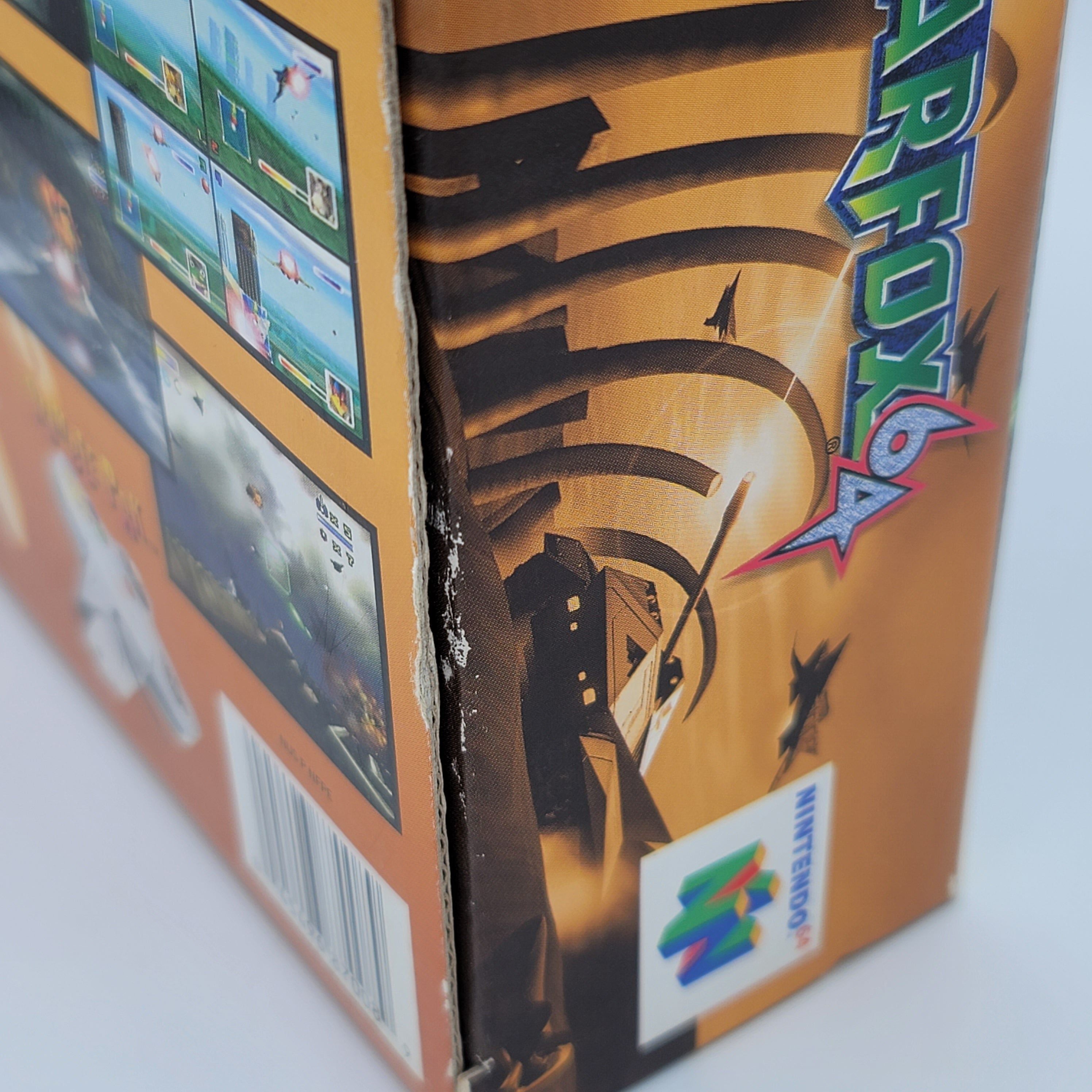 N64 - Star Fox 64 (Complete in Box / A- / With Manual & Rumble Pak)