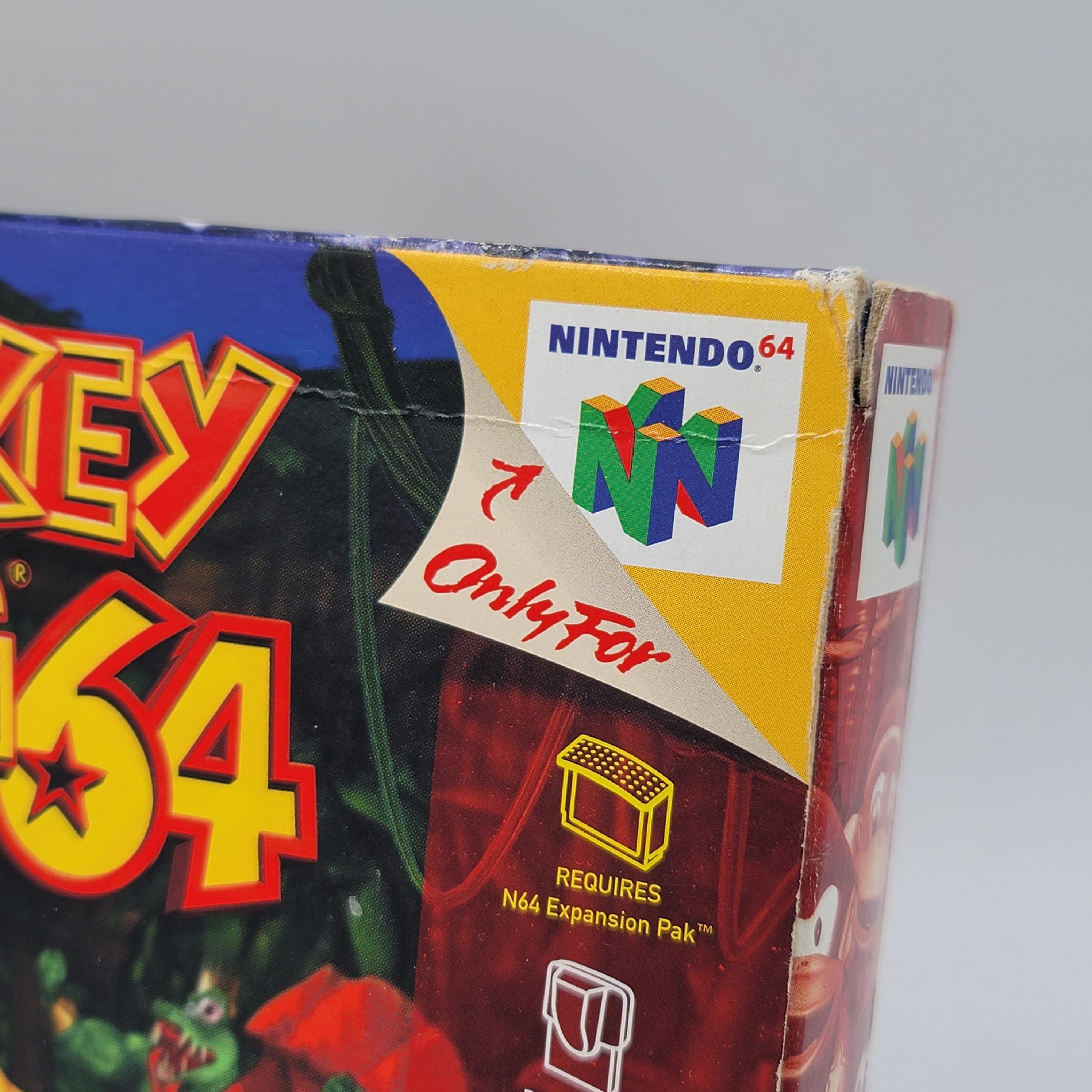 N64 - Donkey Kong 64 (Complete in Box / A- / With Manual)