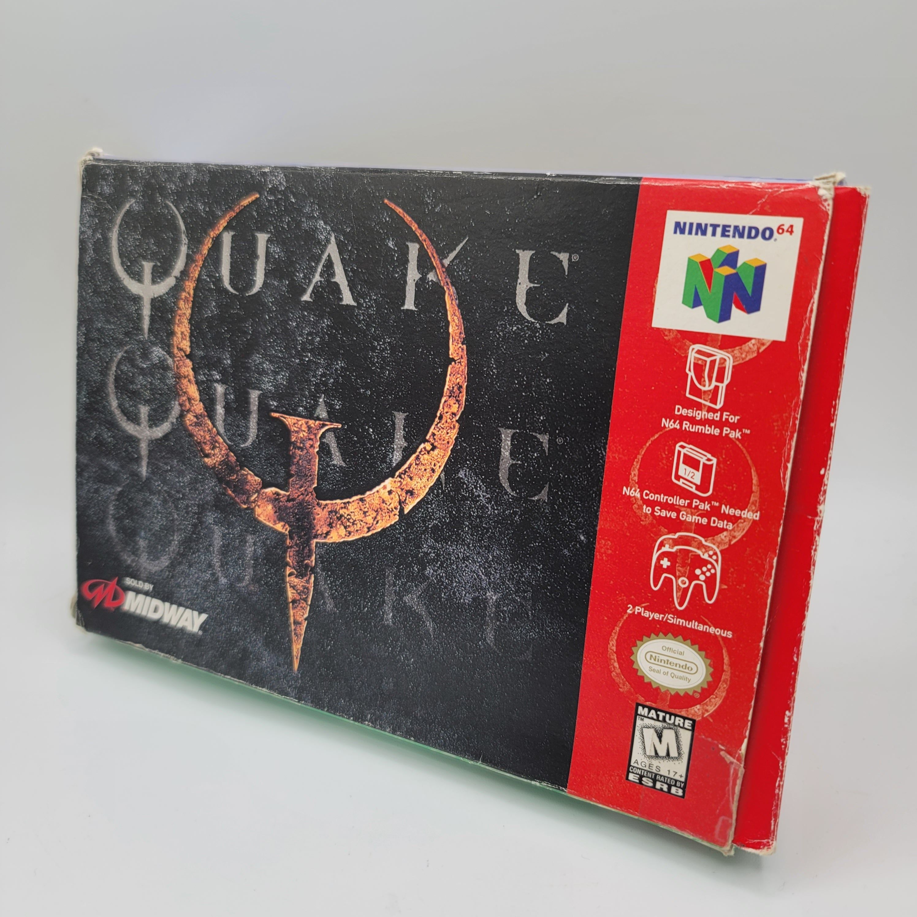 N64 - Quake (Complete in Box / B / With Manual)