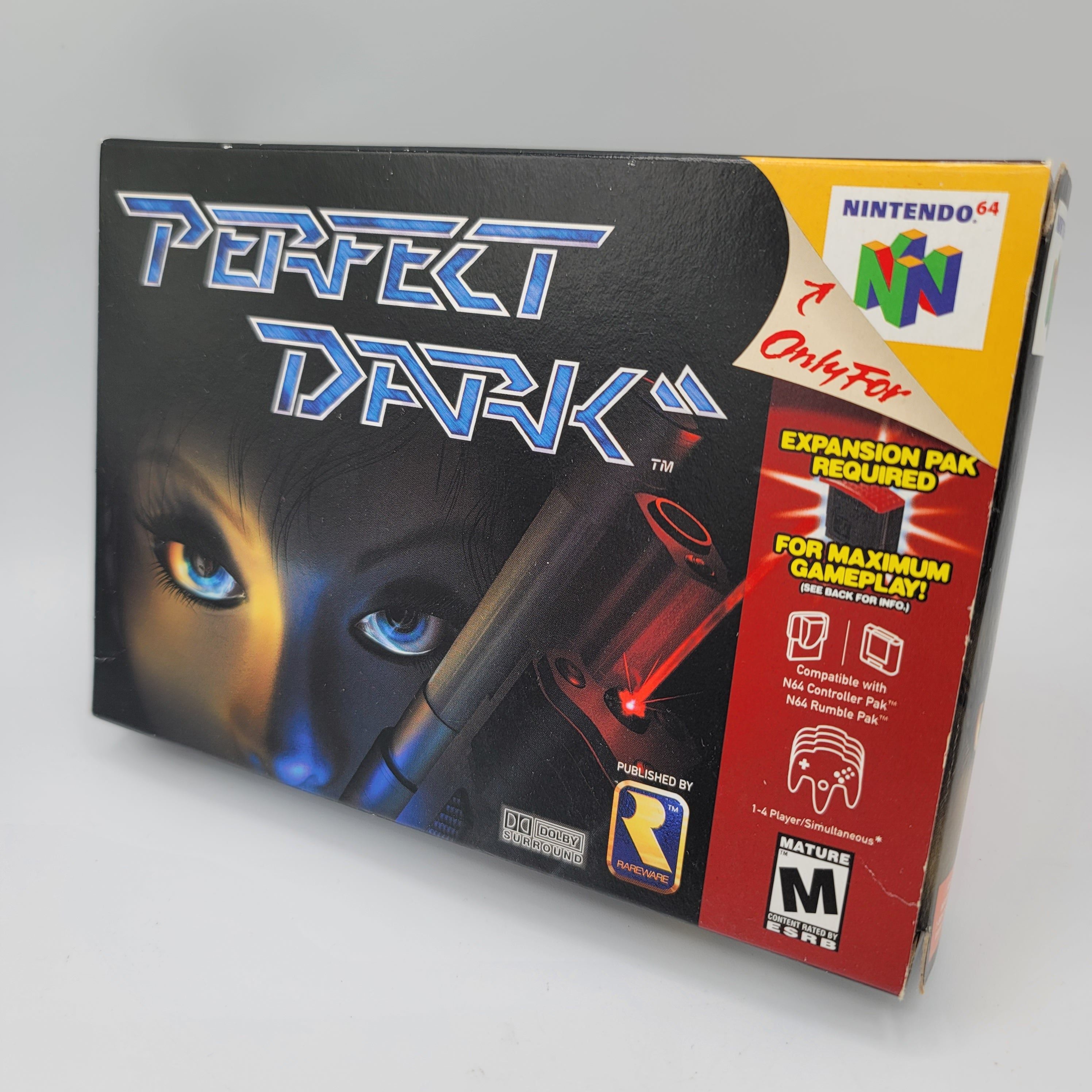 N64 - Perfect Dark (Complete in Box / A / With Manual)