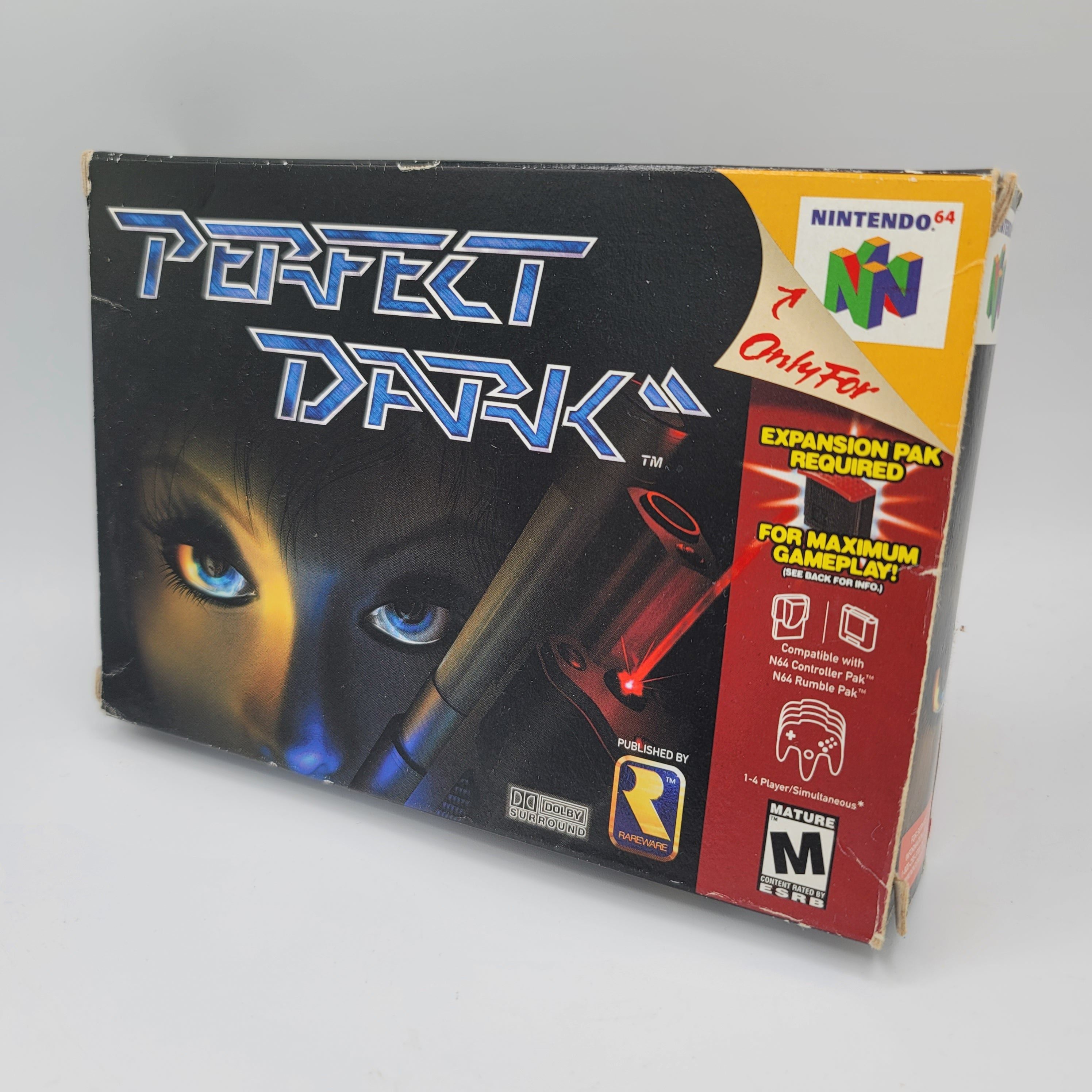 N64 - Perfect Dark (Complete in Box / B / No Manual)