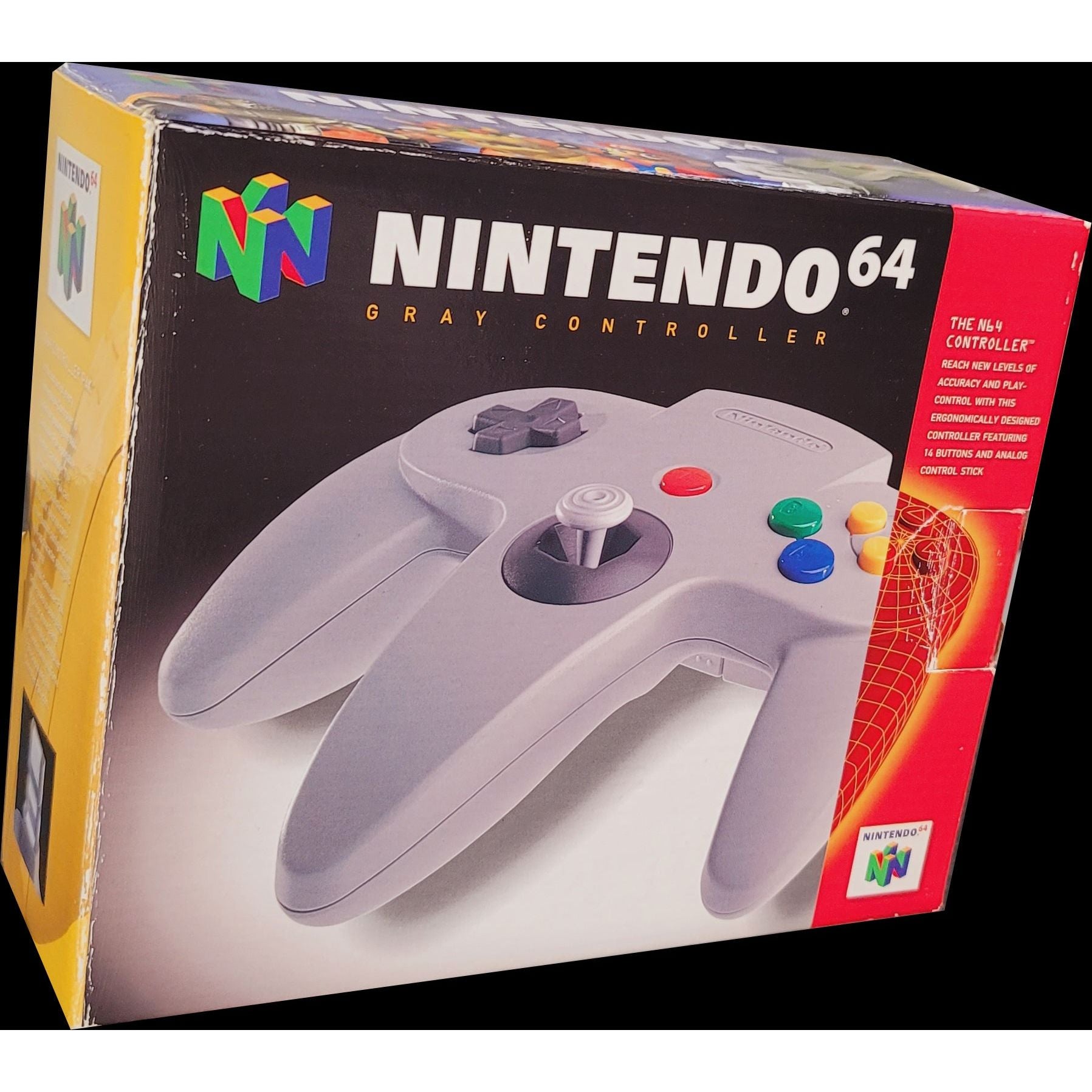 Manette OEM Nintendo 64 complète dans la boîte