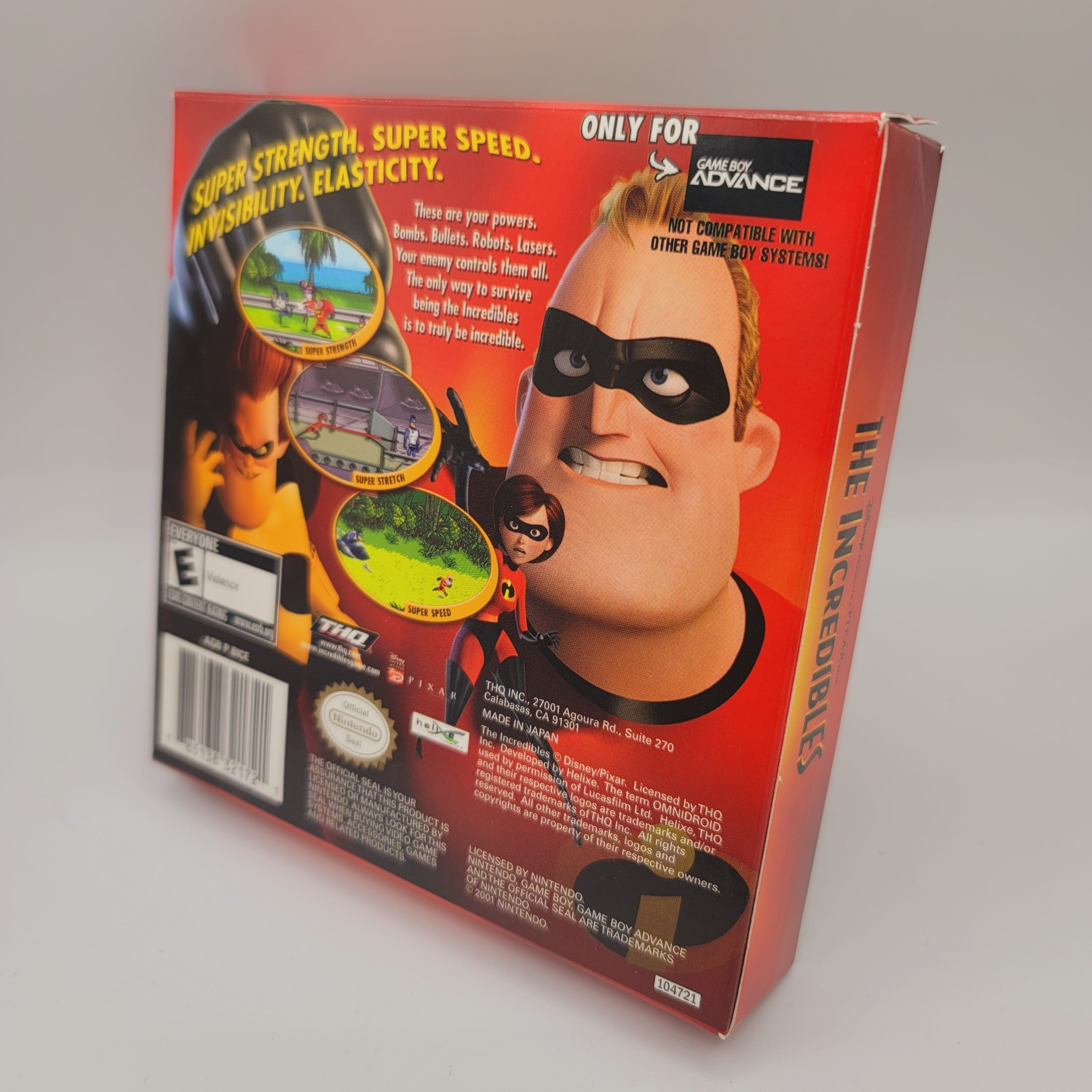 GBA - The Incredibles (Complete in Box / A / With Manual)