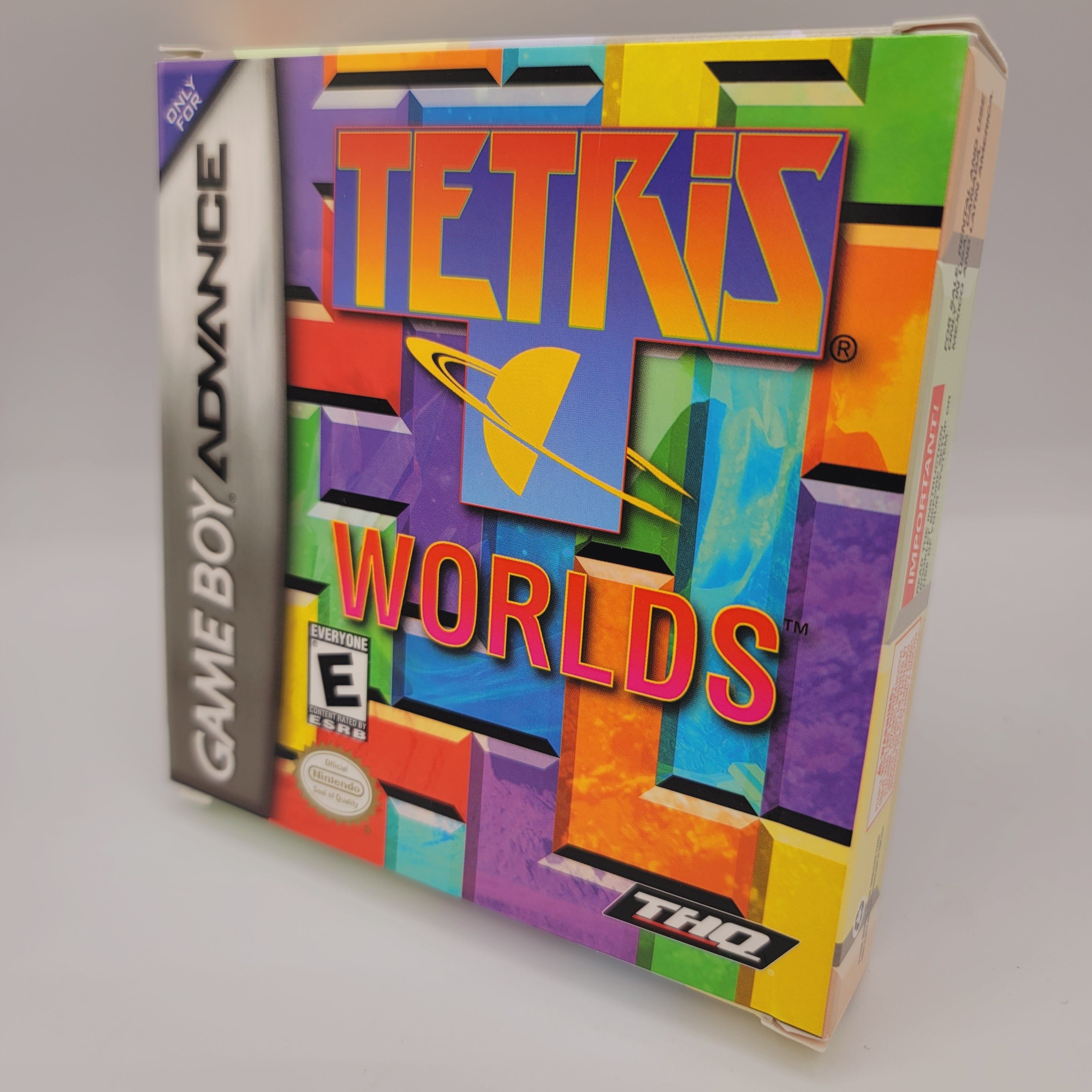 GBA - Tetris Worlds (Complete in Box / A+ / With Manual)